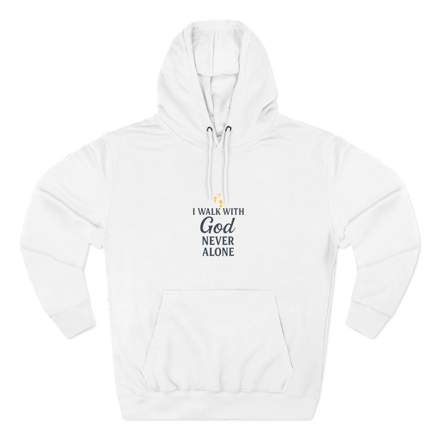 Three-Panel Fleece Hoodie