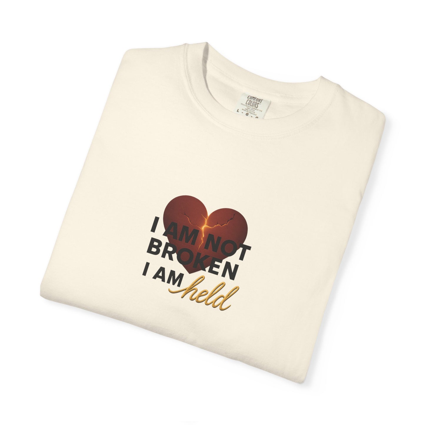 Heartfelt Garment-Dyed T-Shirt – Inspirational Unisex Tee for Comfort, Expression & Everyday Wear