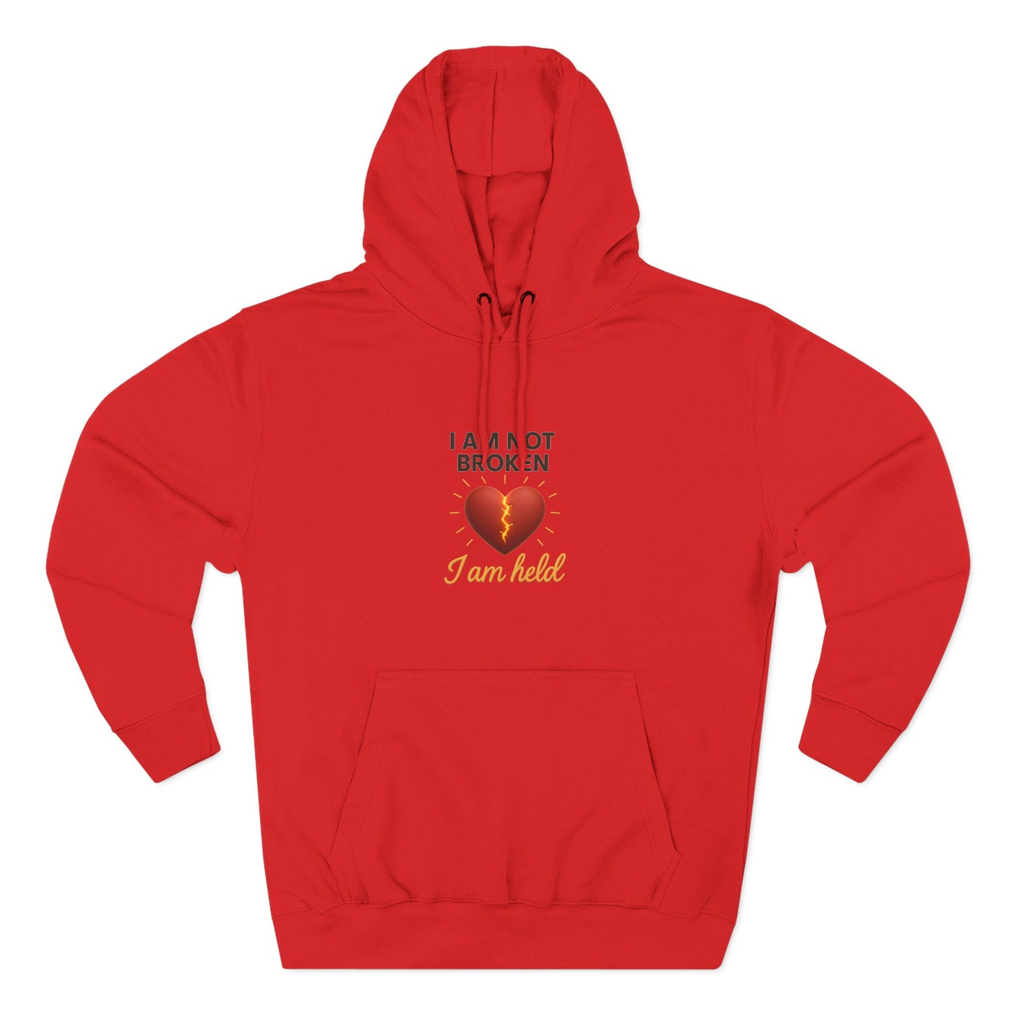 I Am Not Broken – Inspirational Hoodie for Strength, Healing & Self-Love