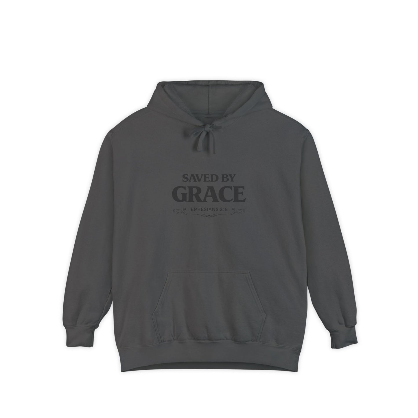 Saved By Grace Hoodie — Christian Faith Pullover (Ephesians 2:8-9)