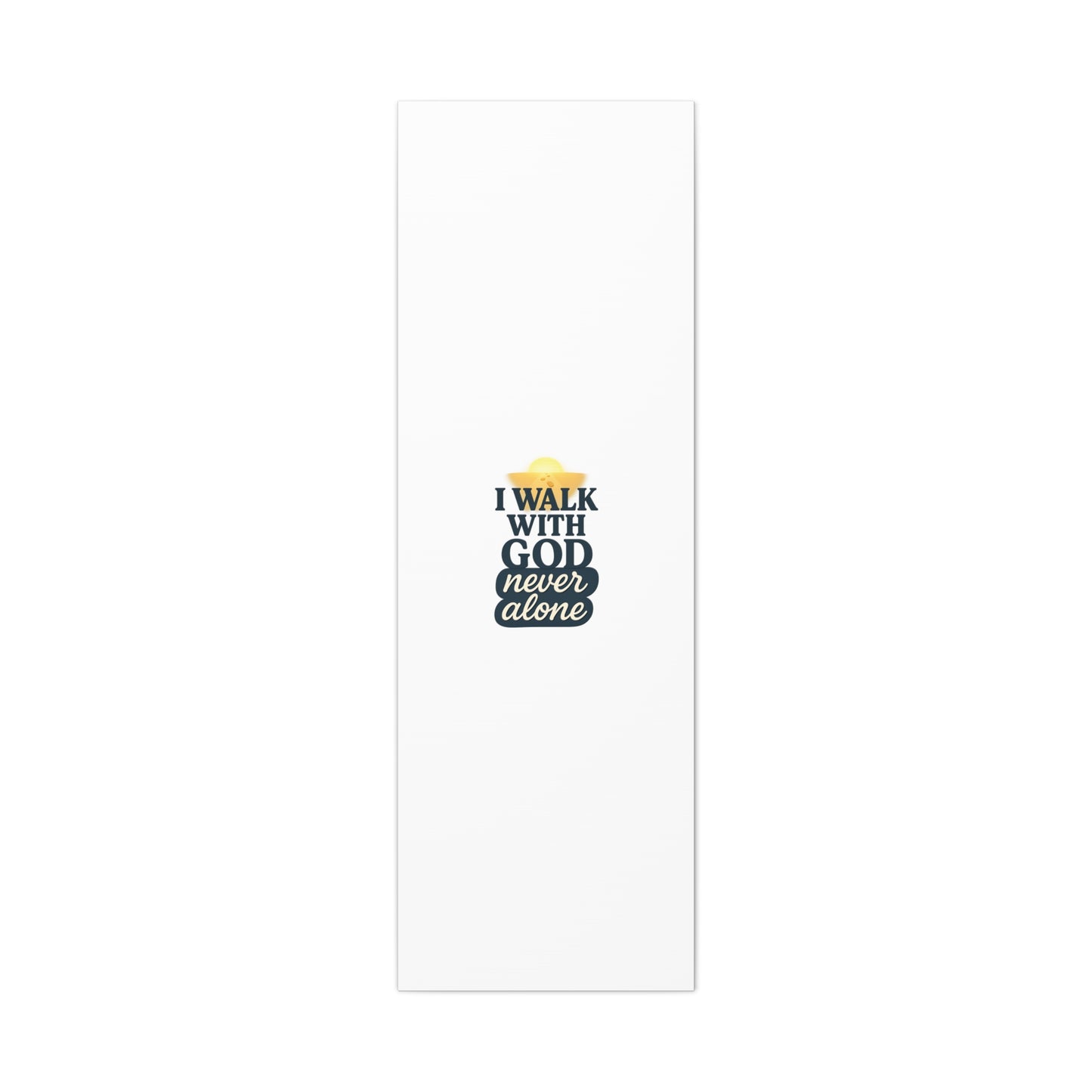 I Walk With God – Matte Canvas Wall Art