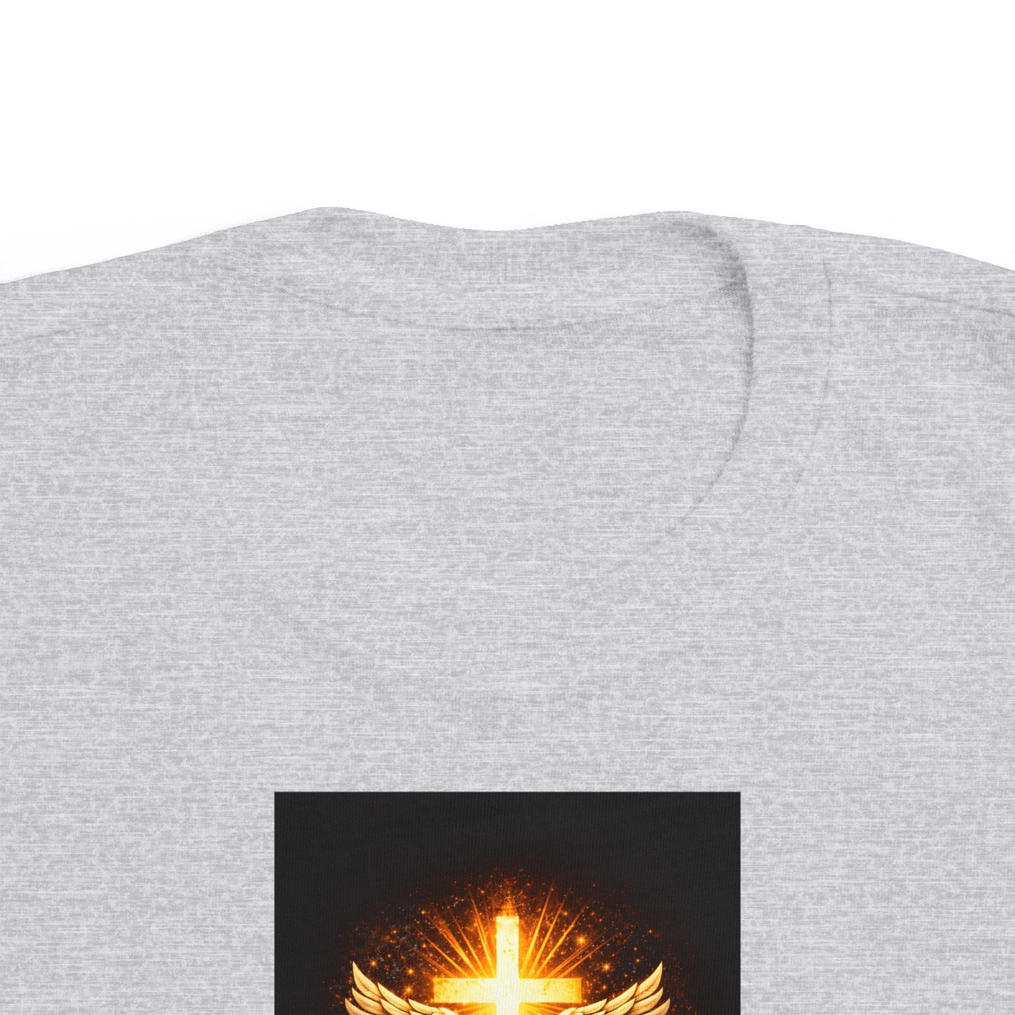 Toddler T‑Shirt — Jesus Saves, Flame Dove Christian Tee