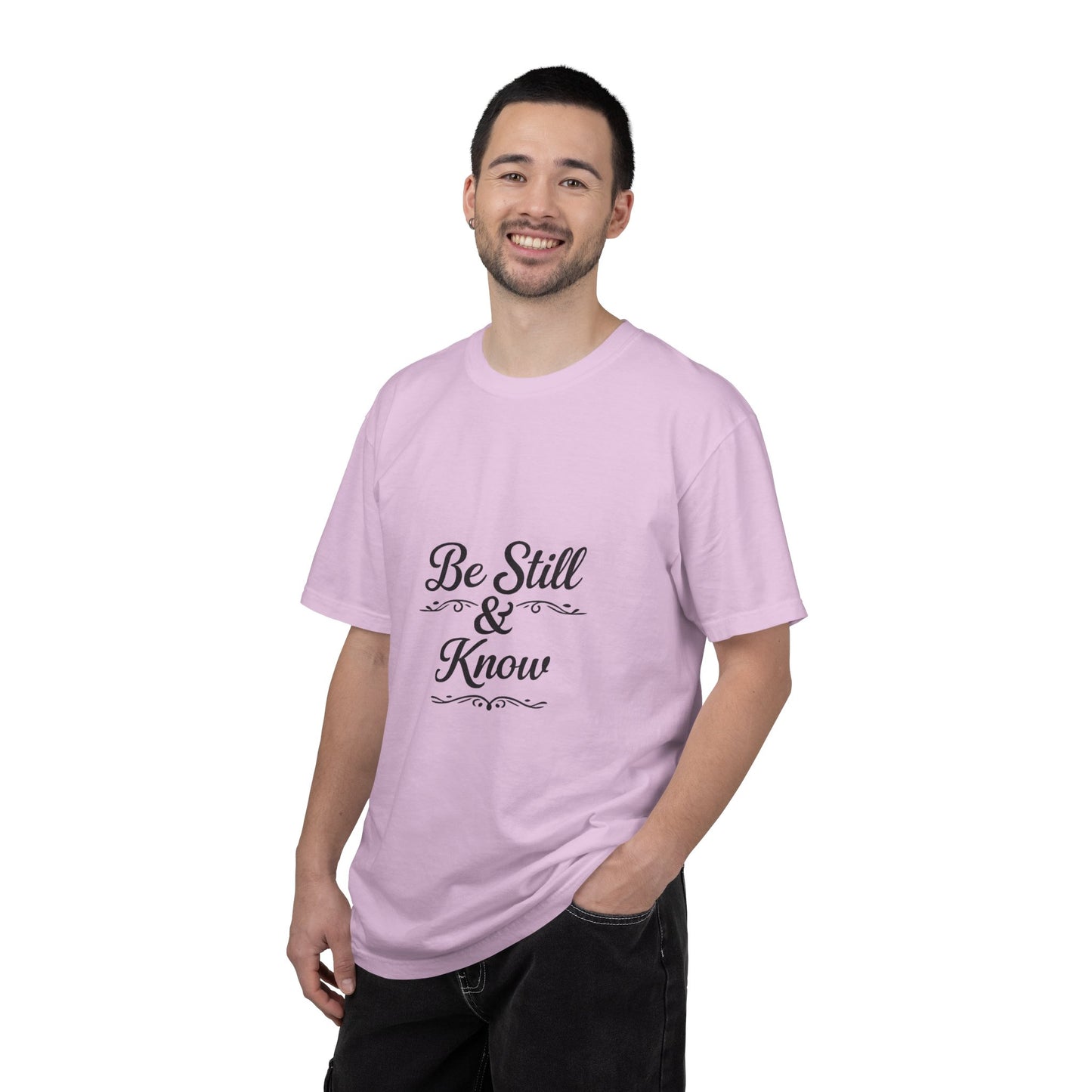 Be Still & Know T-Shirt — Inspirational Faith Graphic Tee