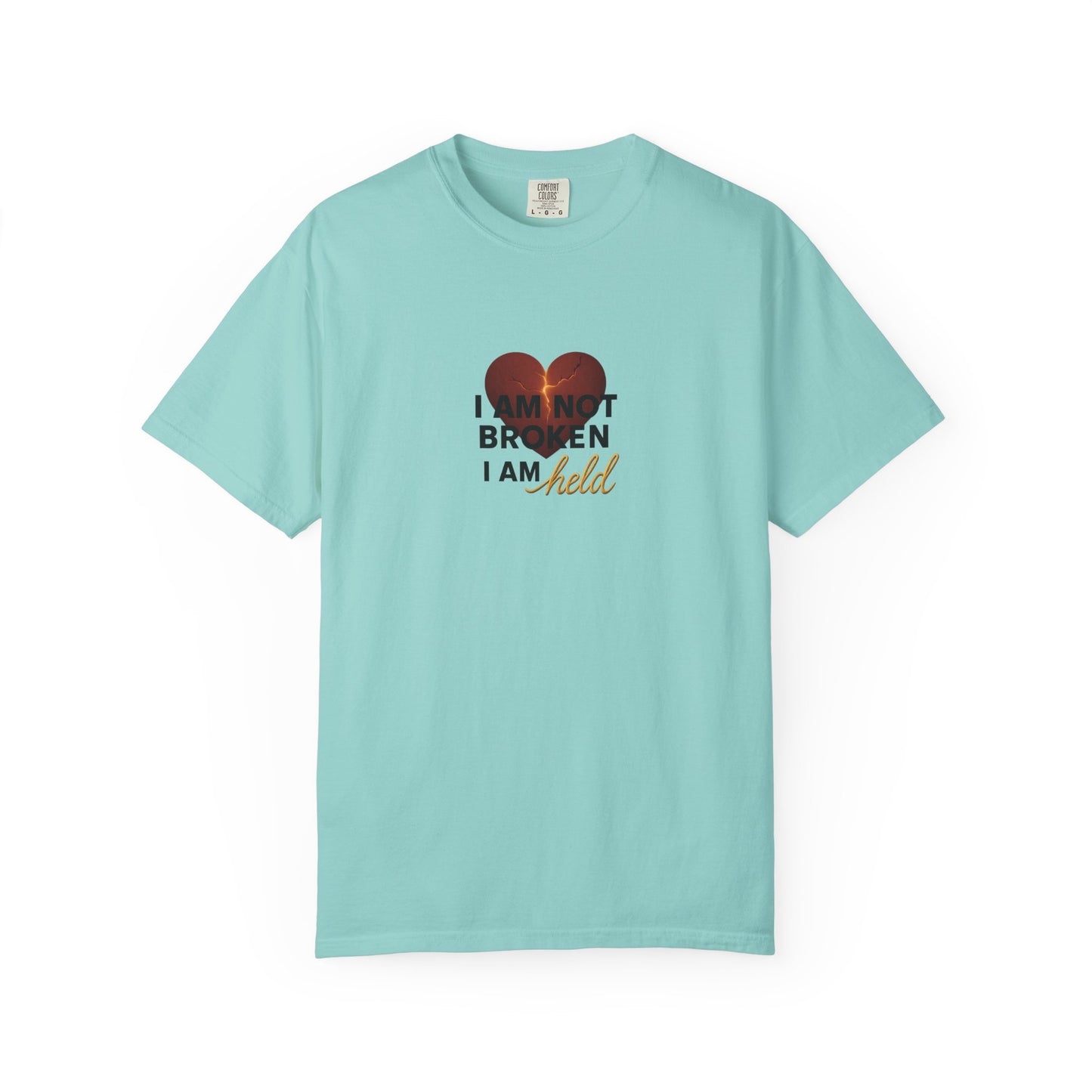 Heartfelt Garment-Dyed T-Shirt – Inspirational Unisex Tee for Comfort, Expression & Everyday Wear