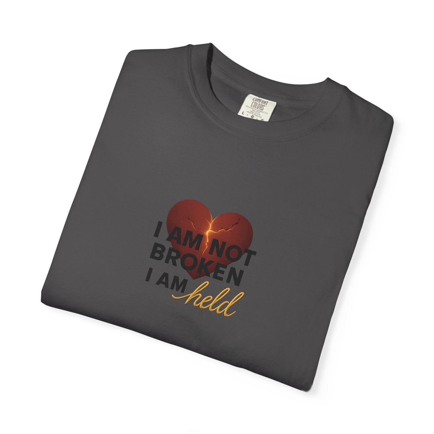 Heartfelt Garment-Dyed T-Shirt – Inspirational Unisex Tee for Comfort, Expression & Everyday Wear