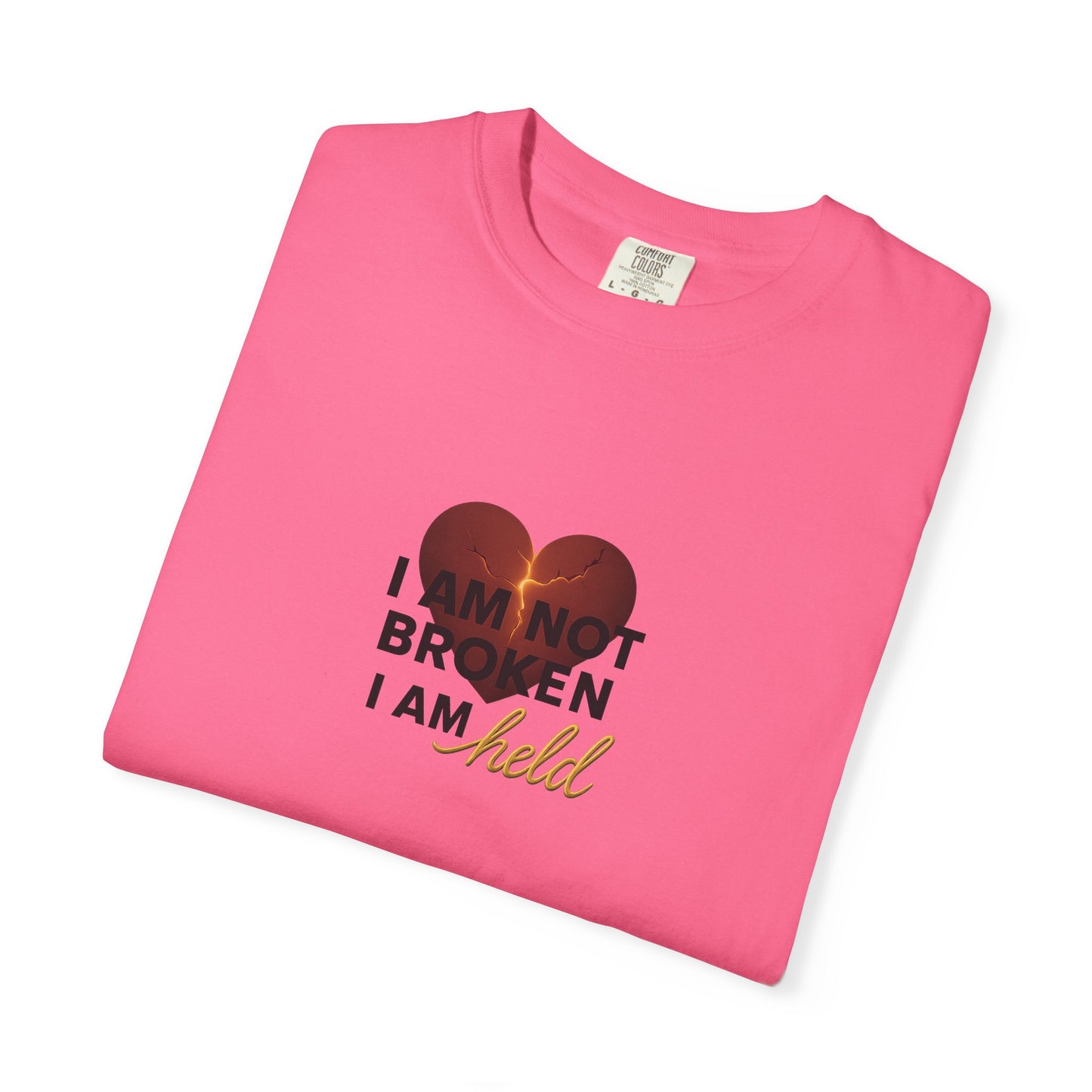 Heartfelt Garment-Dyed T-Shirt – Inspirational Unisex Tee for Comfort, Expression & Everyday Wear