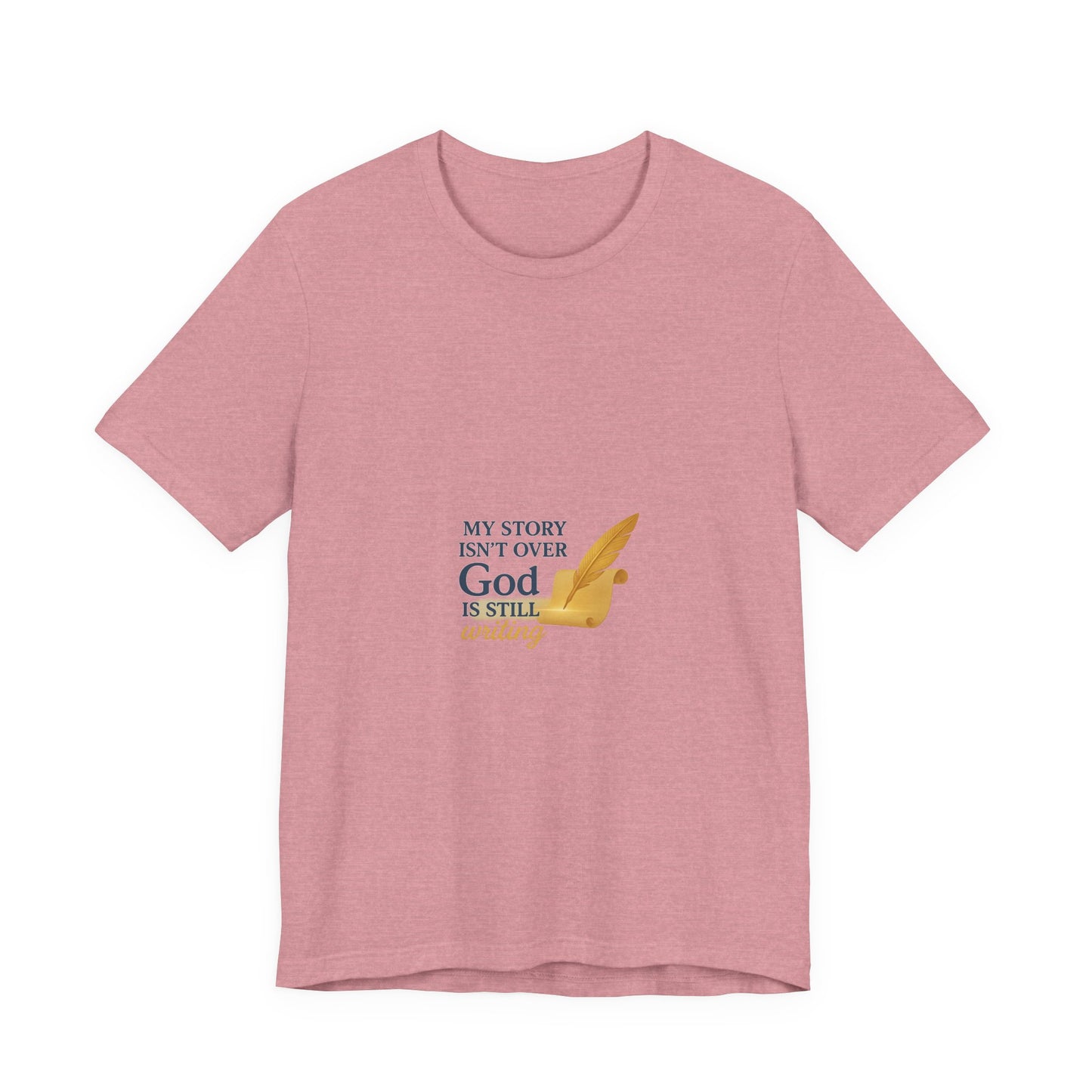 Inspirational Faith Tee - My Story Isn't Over, Unisex Jersey Short Sleeve Shirt, Christian Apparel, Faith-Based Gift, Uplifting [...]