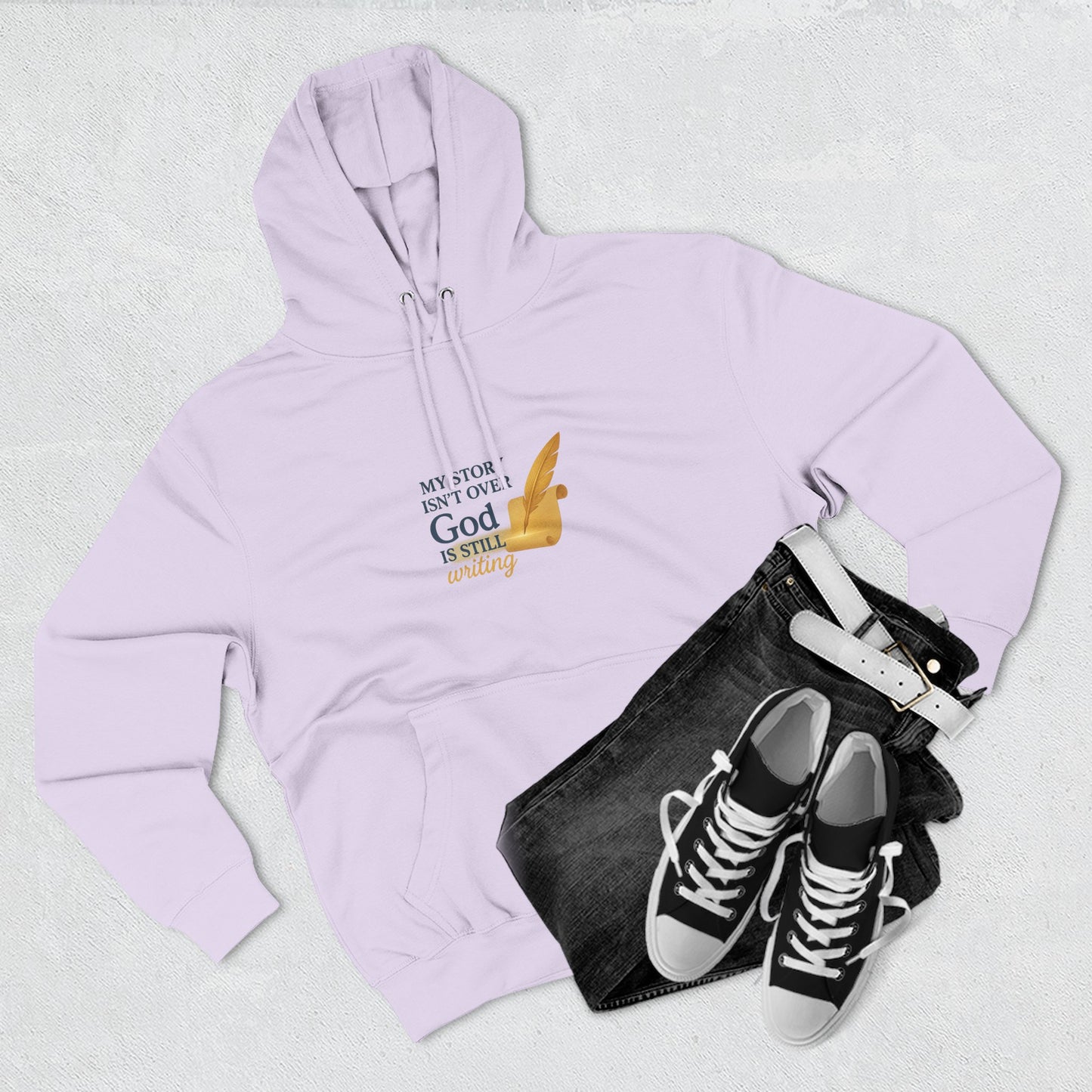 My Story Isn’t Over – Inspirational Faith Hoodie