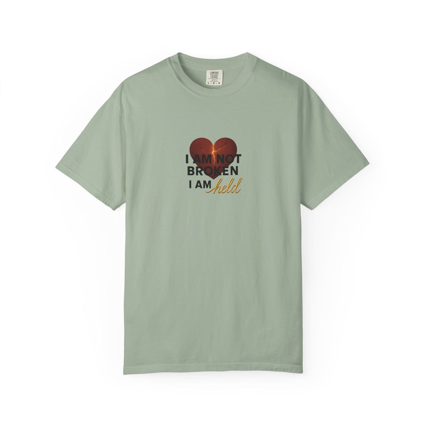 Heartfelt Garment-Dyed T-Shirt – Inspirational Unisex Tee for Comfort, Expression & Everyday Wear