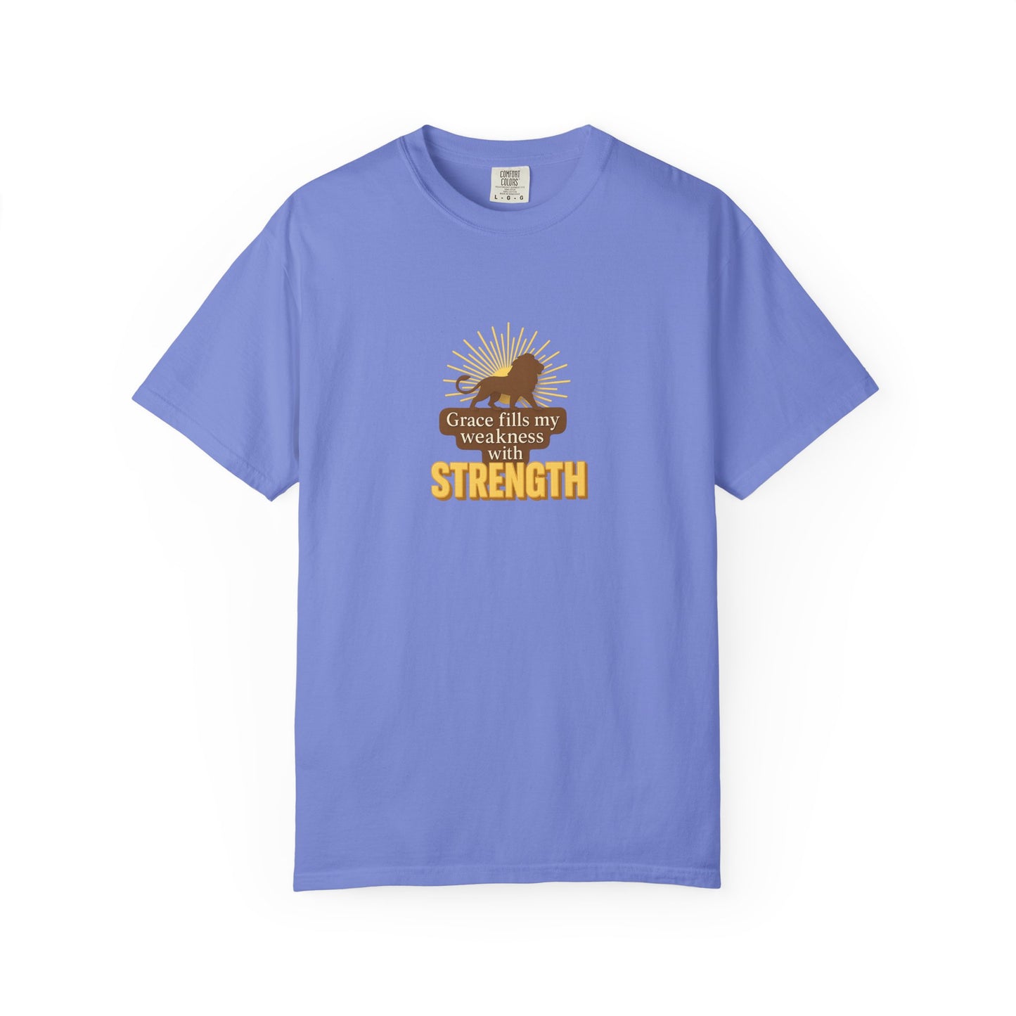Inspirational Garment-Dyed T-Shirt, Faith Shirt, God Story Tee, Christian Apparel, Motivational Graphic Tee