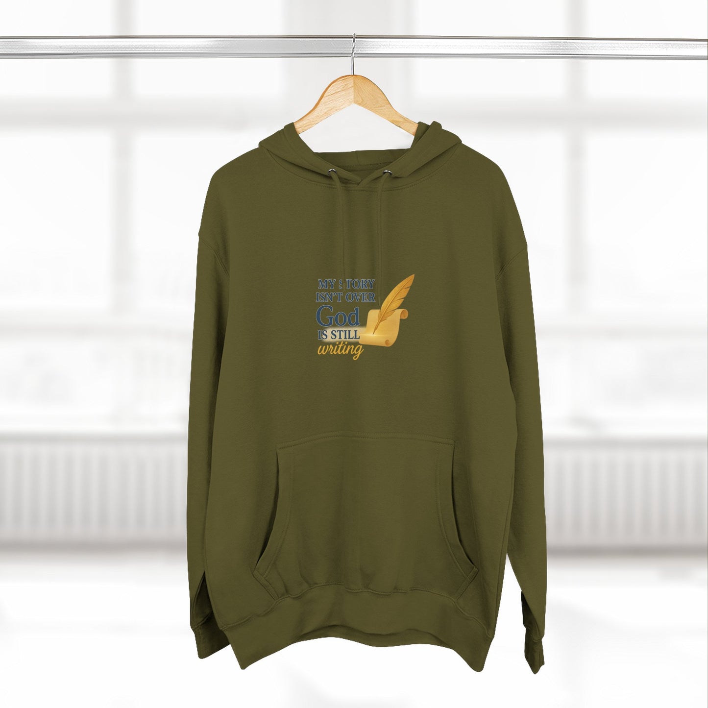 My Story Isn’t Over – Inspirational Faith Hoodie
