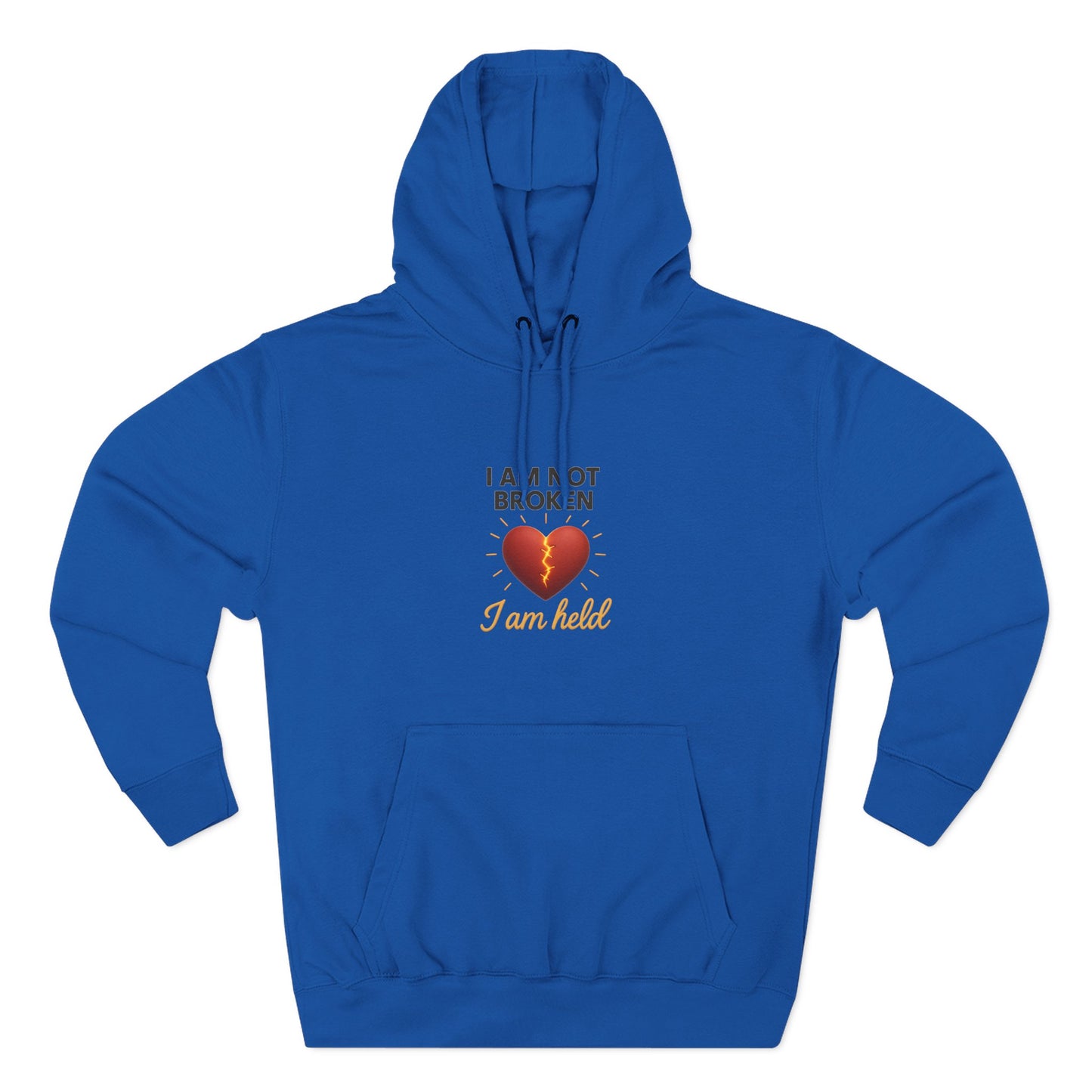 I Am Not Broken – Inspirational Hoodie for Strength, Healing & Self-Love