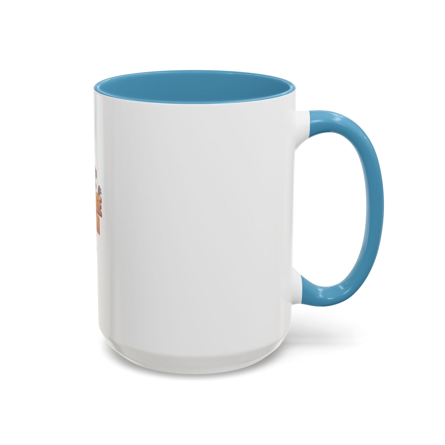 Courage-Inspired Accent Coffee Mug – A Daily Reminder to Stay Strong