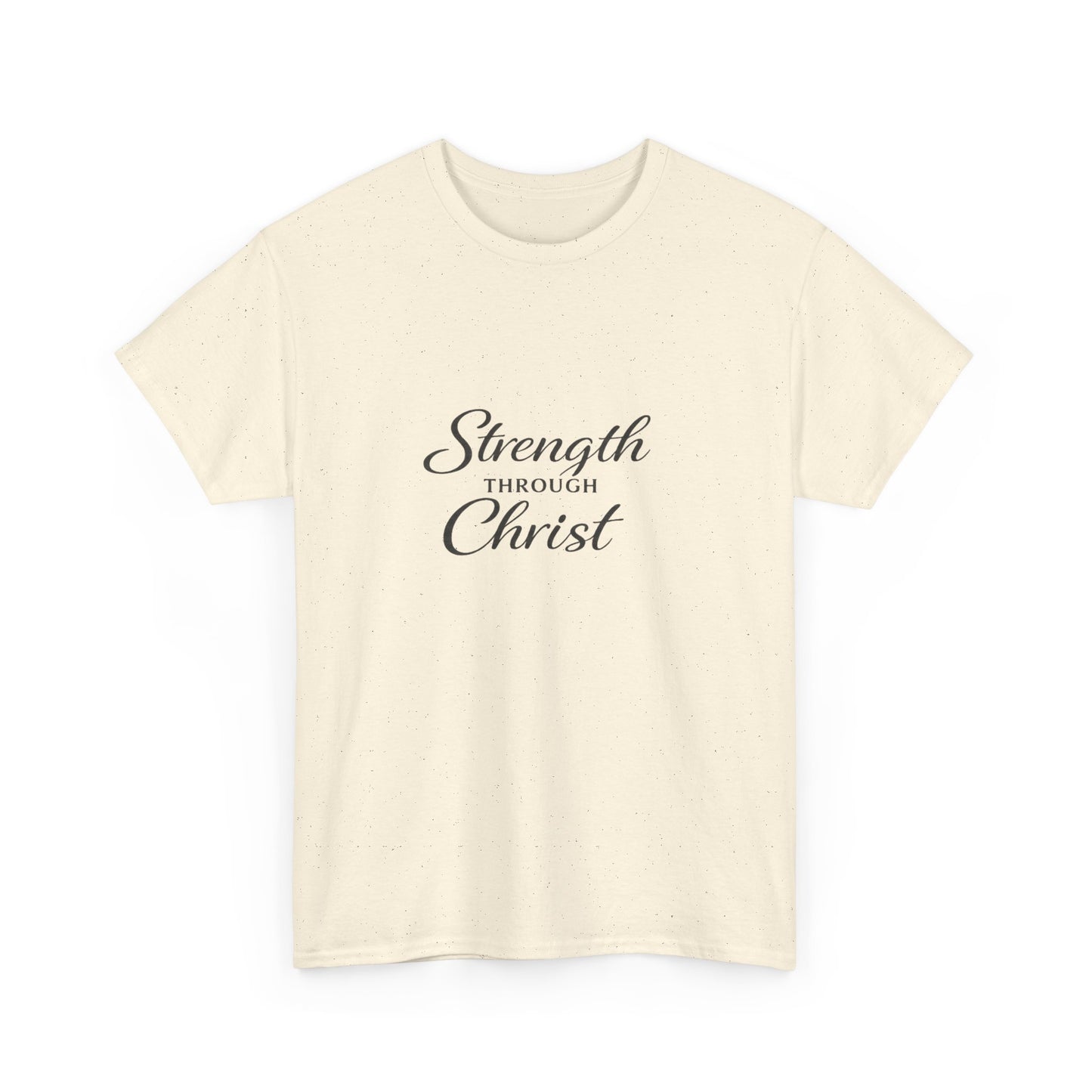 Strength Through Christ  Adult T-Shirt