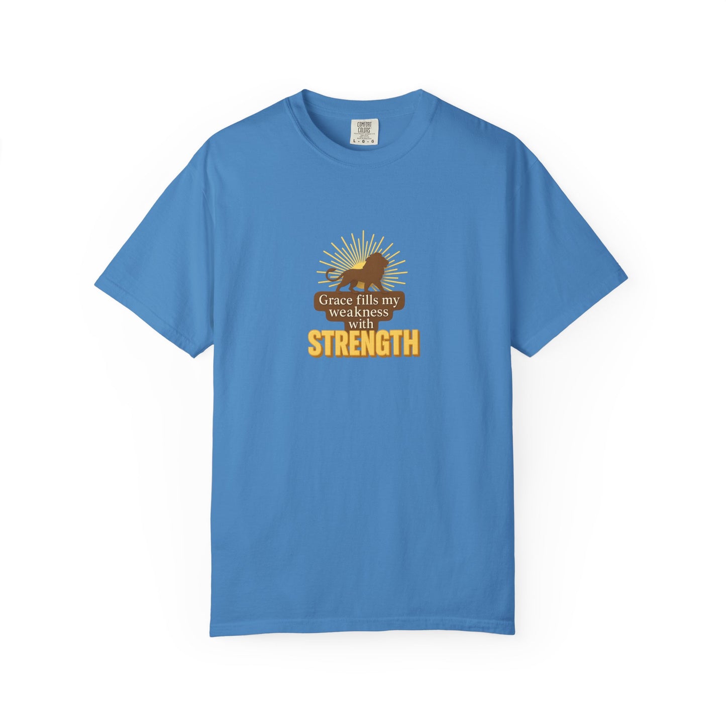 Inspirational Garment-Dyed T-Shirt, Faith Shirt, God Story Tee, Christian Apparel, Motivational Graphic Tee