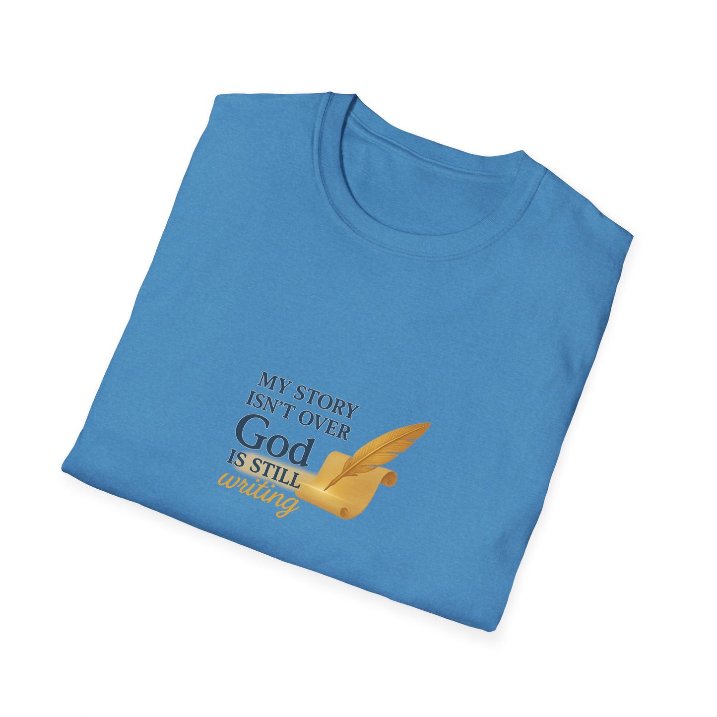 Faith-Inspired Unisex Softstyle T-Shirt – Motivational Everyday Tee for Comfort, Confidence & Purpose