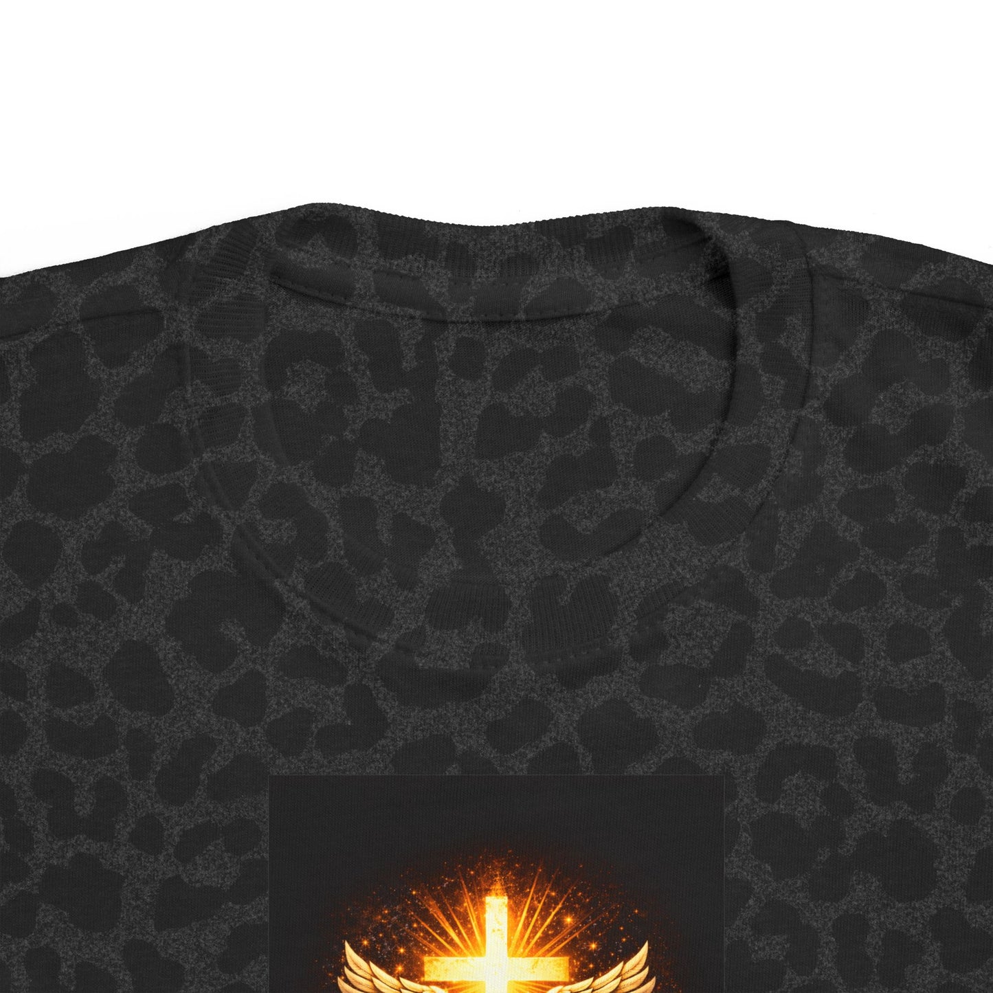 Toddler T‑Shirt — Jesus Saves, Flame Dove Christian Tee