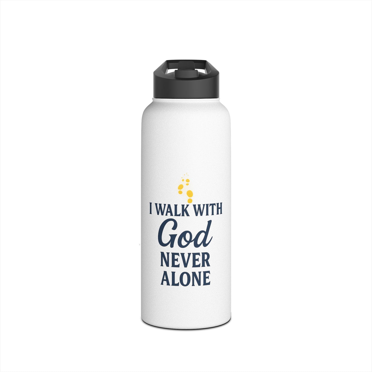 Faith-Inspired Stainless Steel Water Bottle (24oz)