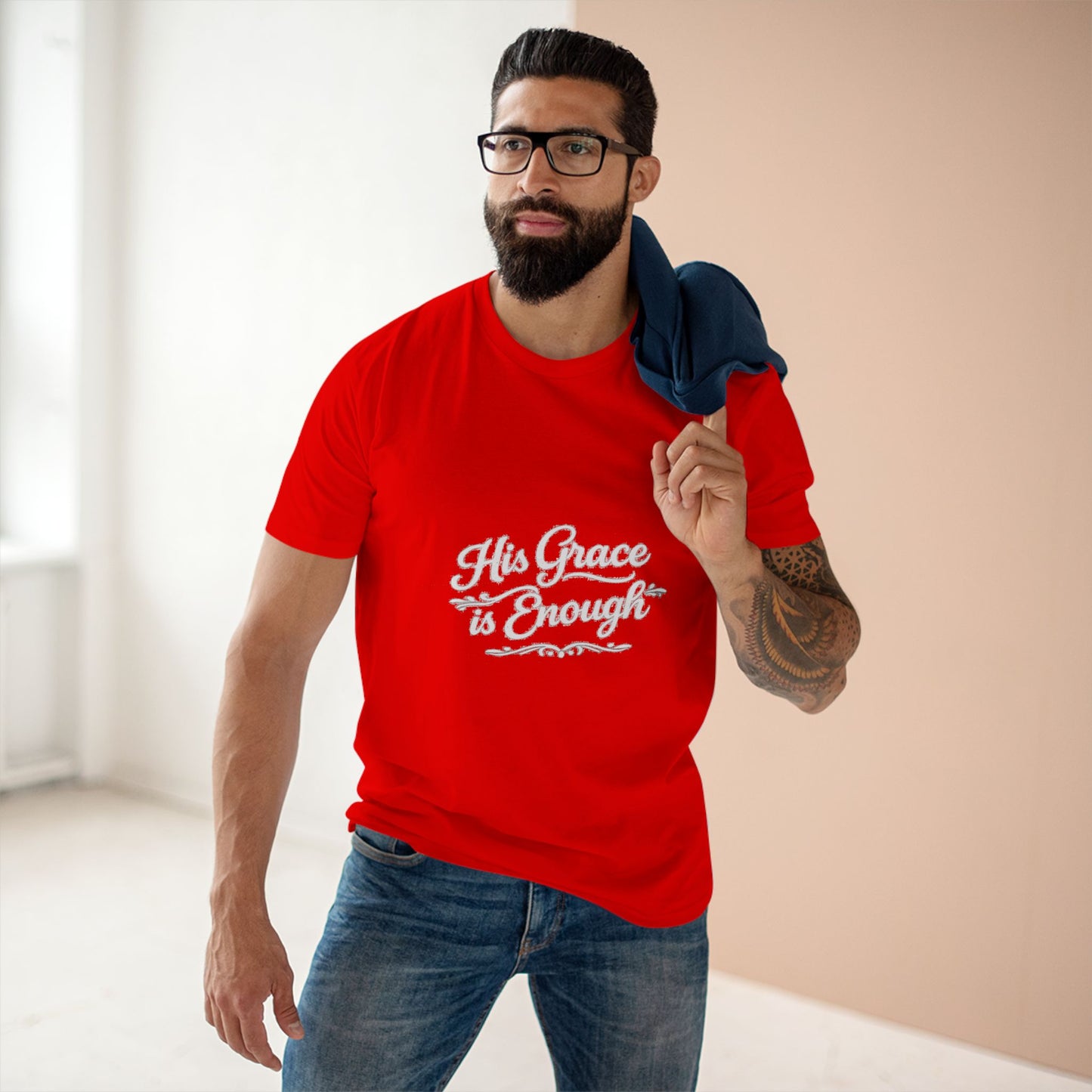 His Grace Is Enough T-Shirt — Christian Faith Inspirational T-shirt