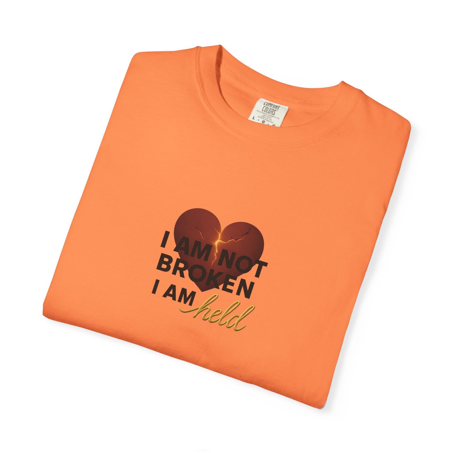 Heartfelt Garment-Dyed T-Shirt – Inspirational Unisex Tee for Comfort, Expression & Everyday Wear