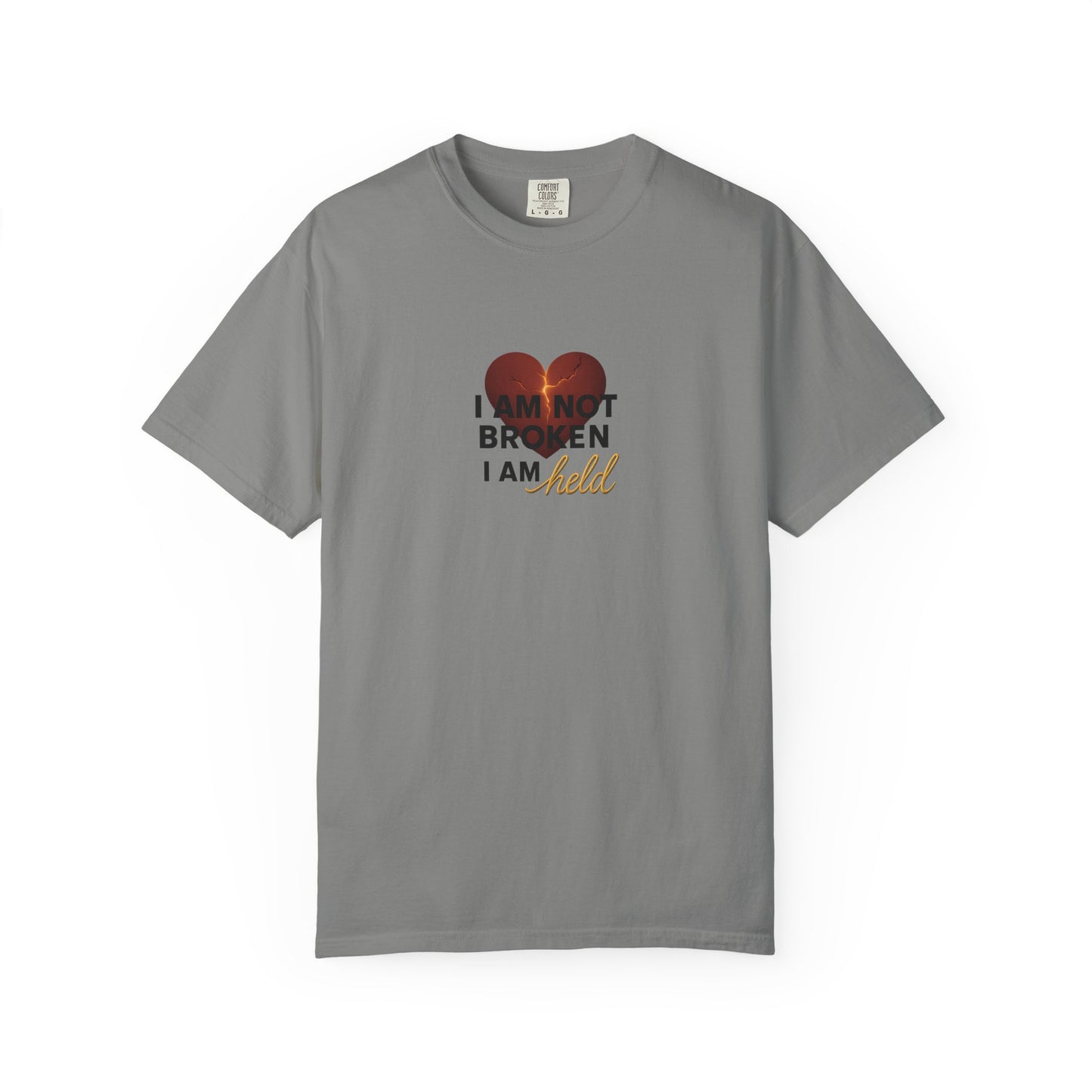 Heartfelt Garment-Dyed T-Shirt – Inspirational Unisex Tee for Comfort, Expression & Everyday Wear