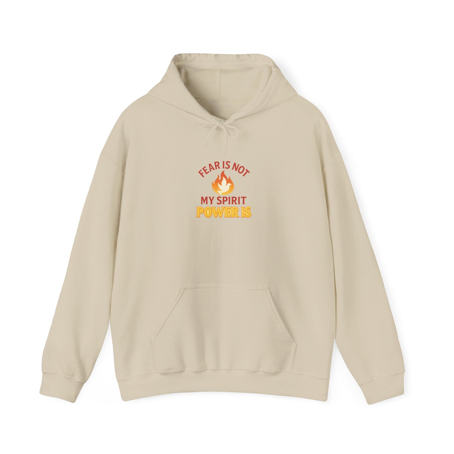 Fear Is Not My Strength – Inspirational Unisex Hoodie