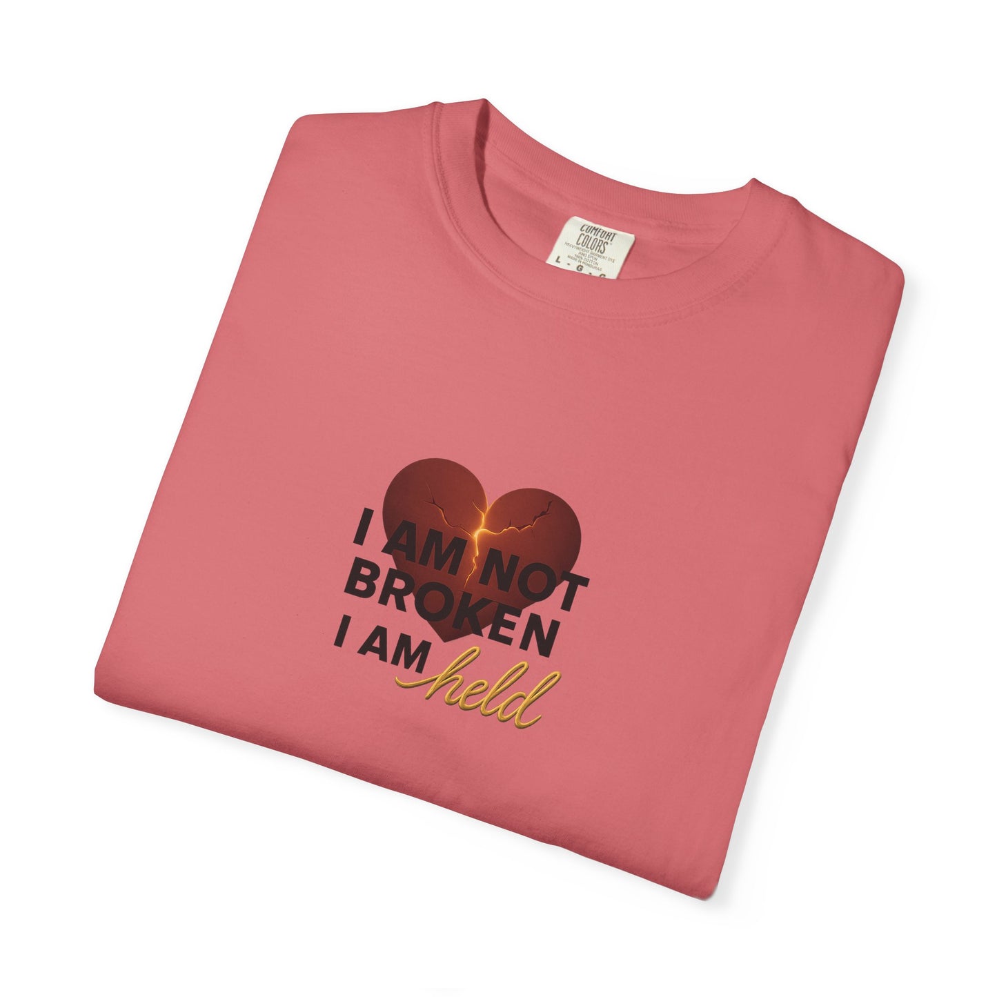 Heartfelt Garment-Dyed T-Shirt – Inspirational Unisex Tee for Comfort, Expression & Everyday Wear