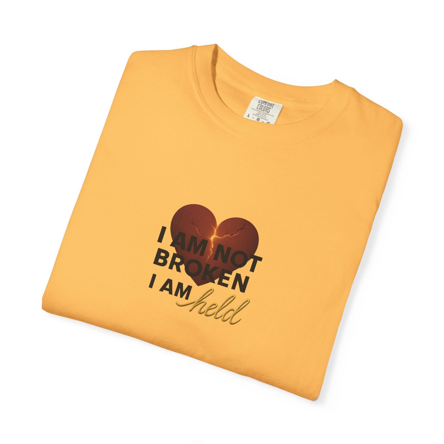 Heartfelt Garment-Dyed T-Shirt – Inspirational Unisex Tee for Comfort, Expression & Everyday Wear
