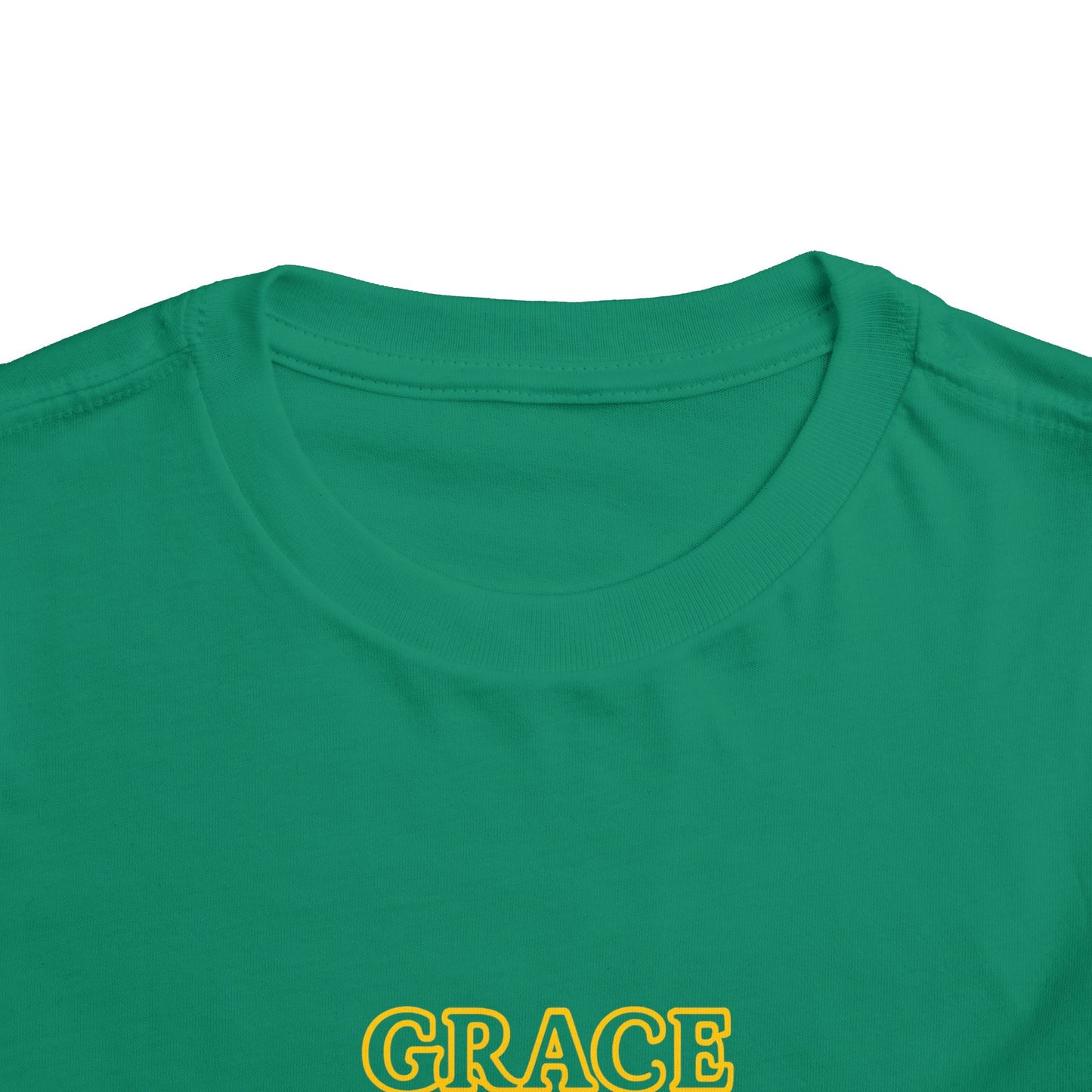 Grace is My Anchor Toddler Tee — Nautical Faith Shirt