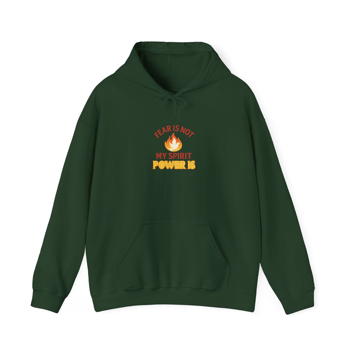 Fear Is Not My Strength – Inspirational Unisex Hoodie