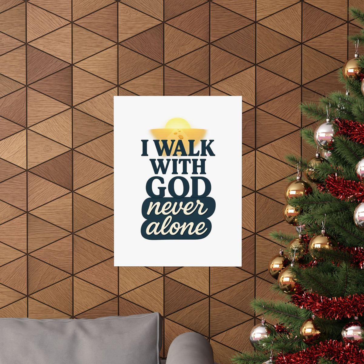 Inspirational Matte Vertical Posters - Wall Decor, Christian Art, Motivational Quotes, Home Decoration, Faith-Based Gifts