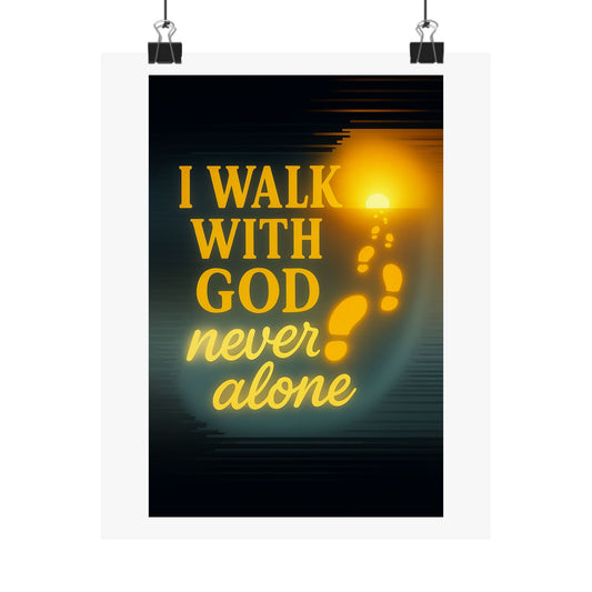 Inspirational Matte Vertical Posters, Home Decor, Faith Wall Art, Christian Gifts, Motivational Decor, Uplifting Art