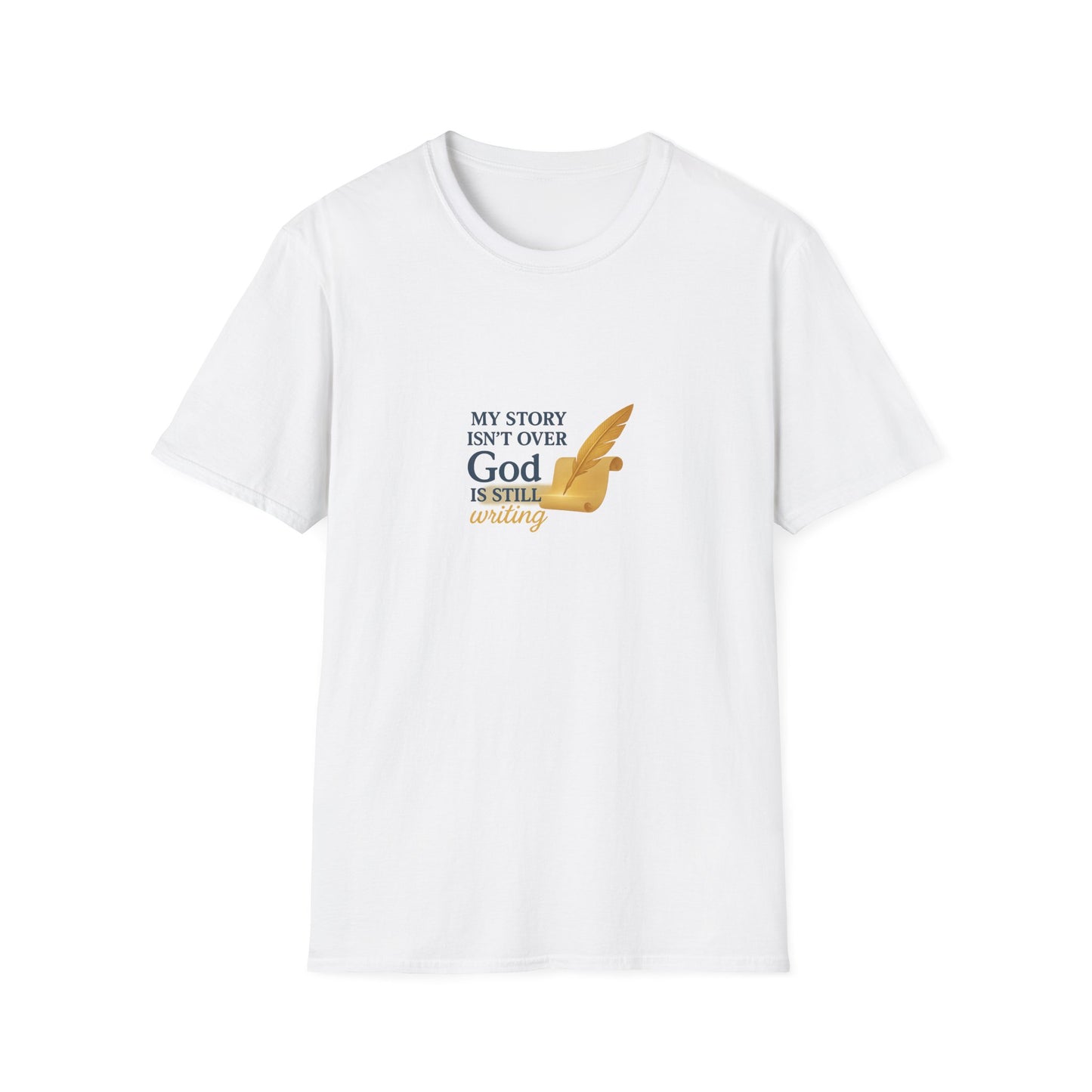 Faith-Inspired Unisex Softstyle T-Shirt – Motivational Everyday Tee for Comfort, Confidence & Purpose