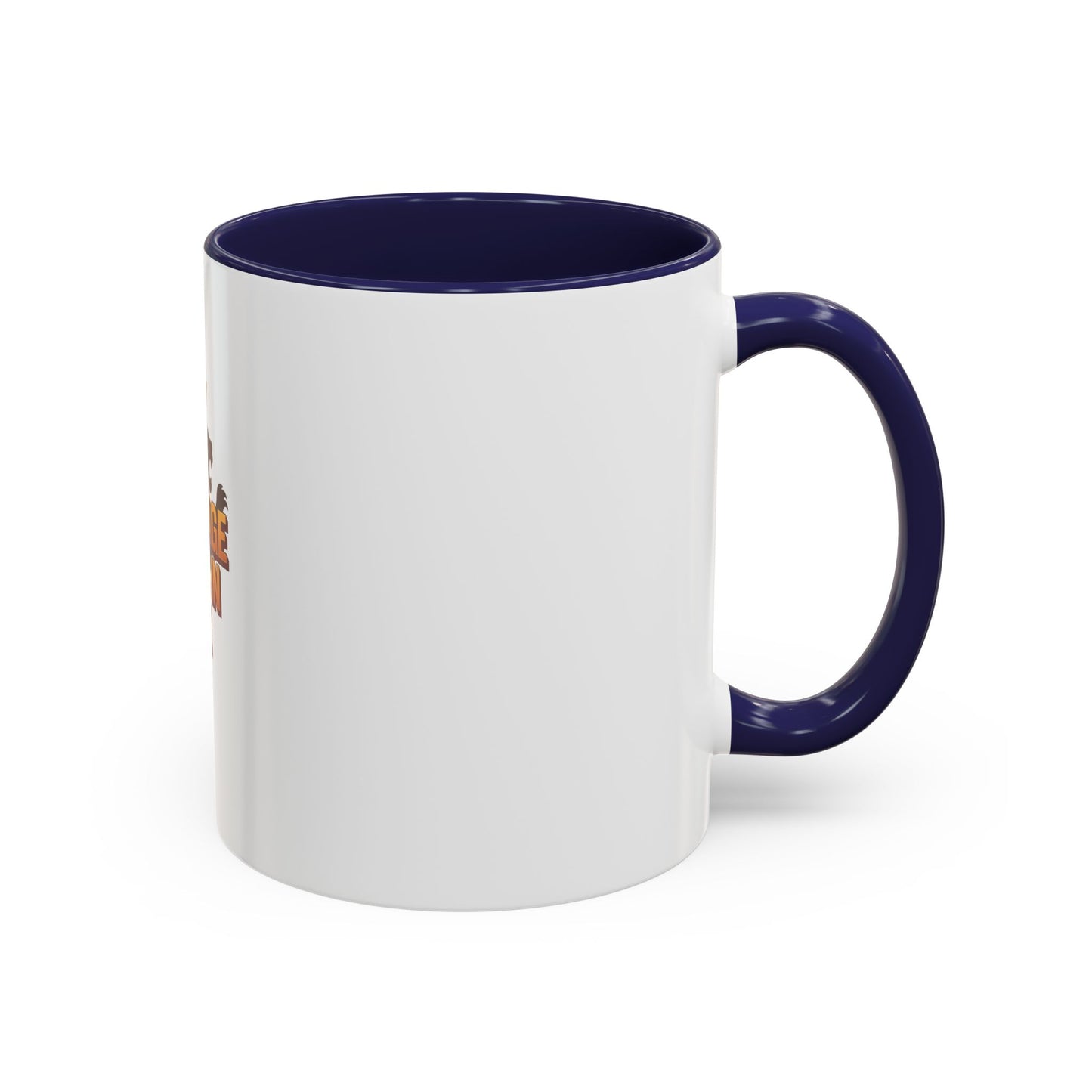 Courage-Inspired Accent Coffee Mug – A Daily Reminder to Stay Strong
