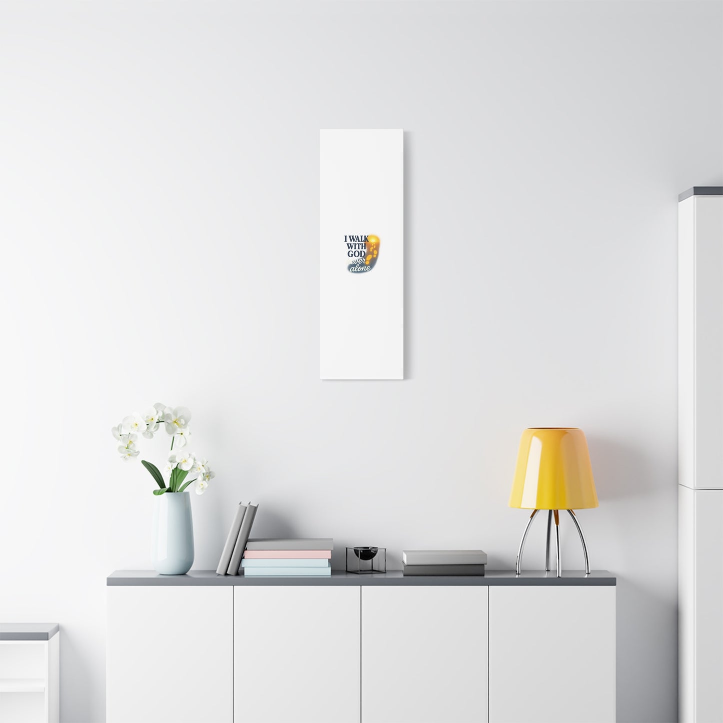 I Walk With God – Matte Canvas Wall Art