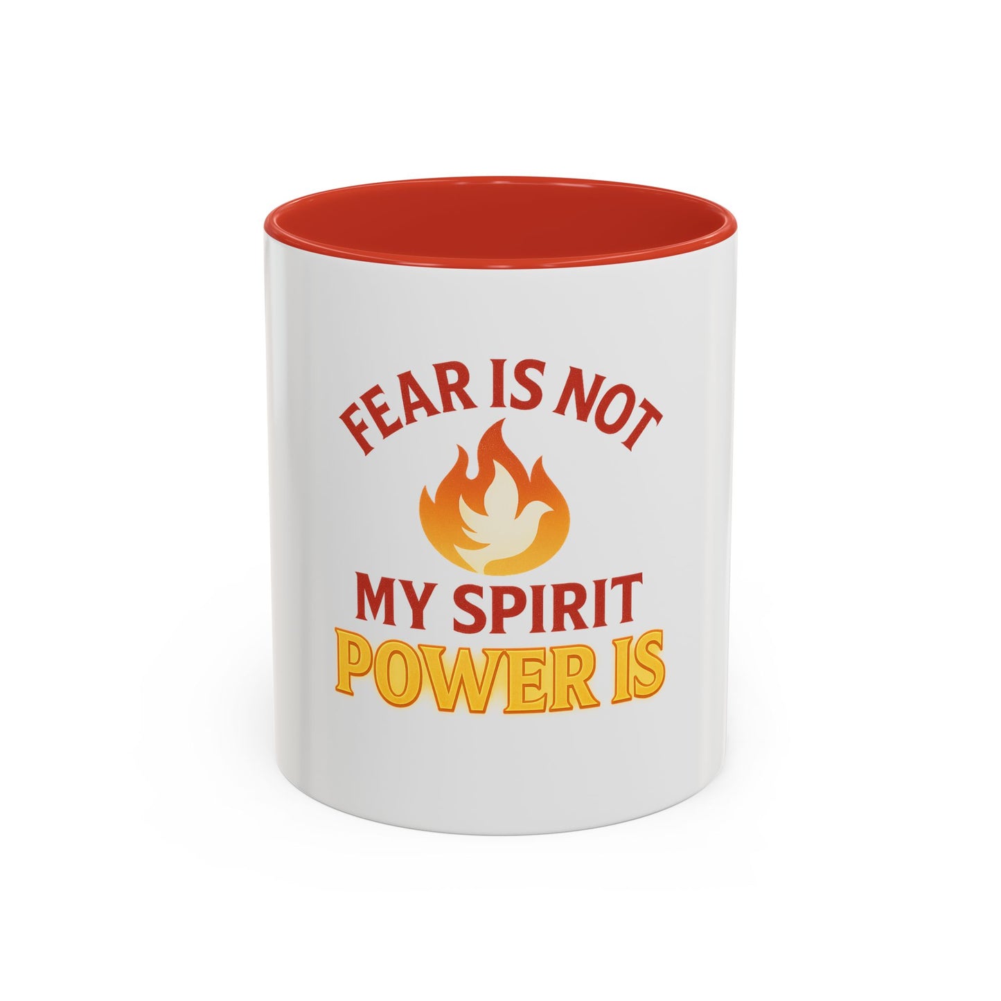 Inspirational Accent Coffee Mug – Add Color, Creativity & Positivity to Every Sip