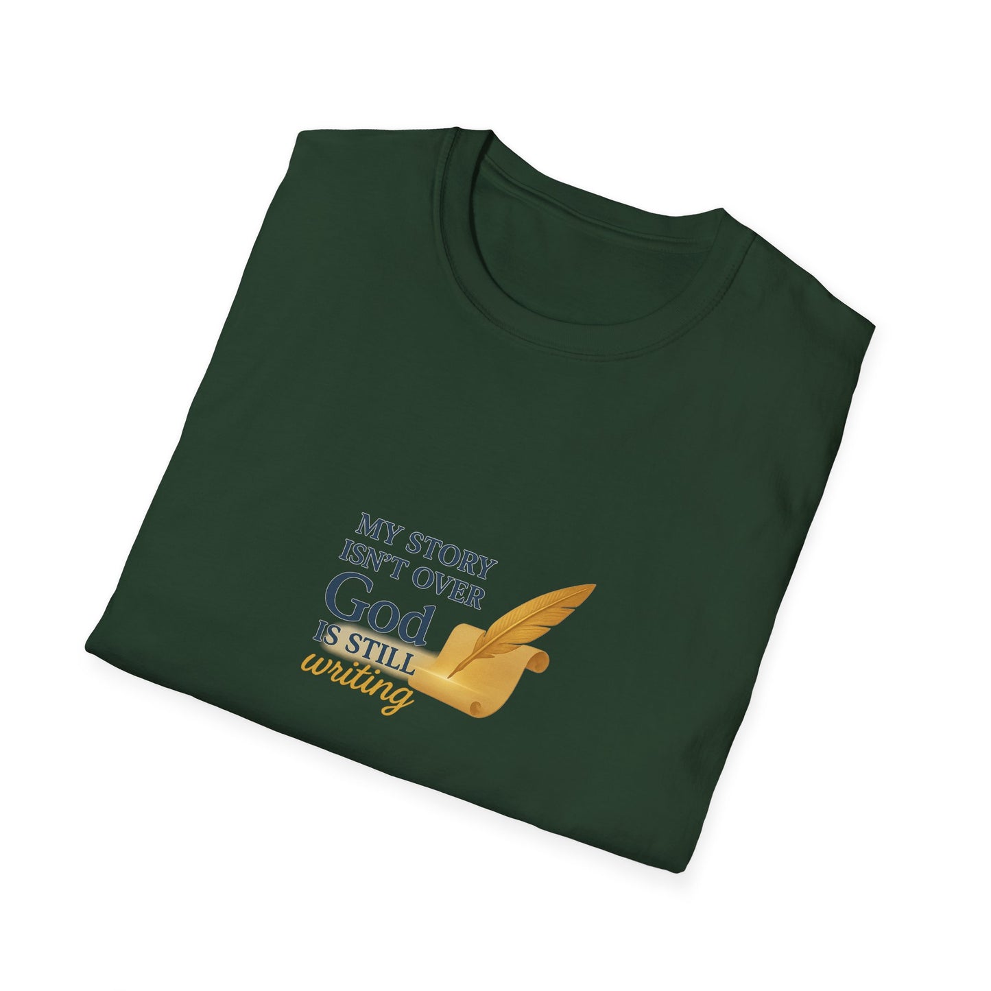 Faith-Inspired Unisex Softstyle T-Shirt – Motivational Everyday Tee for Comfort, Confidence & Purpose