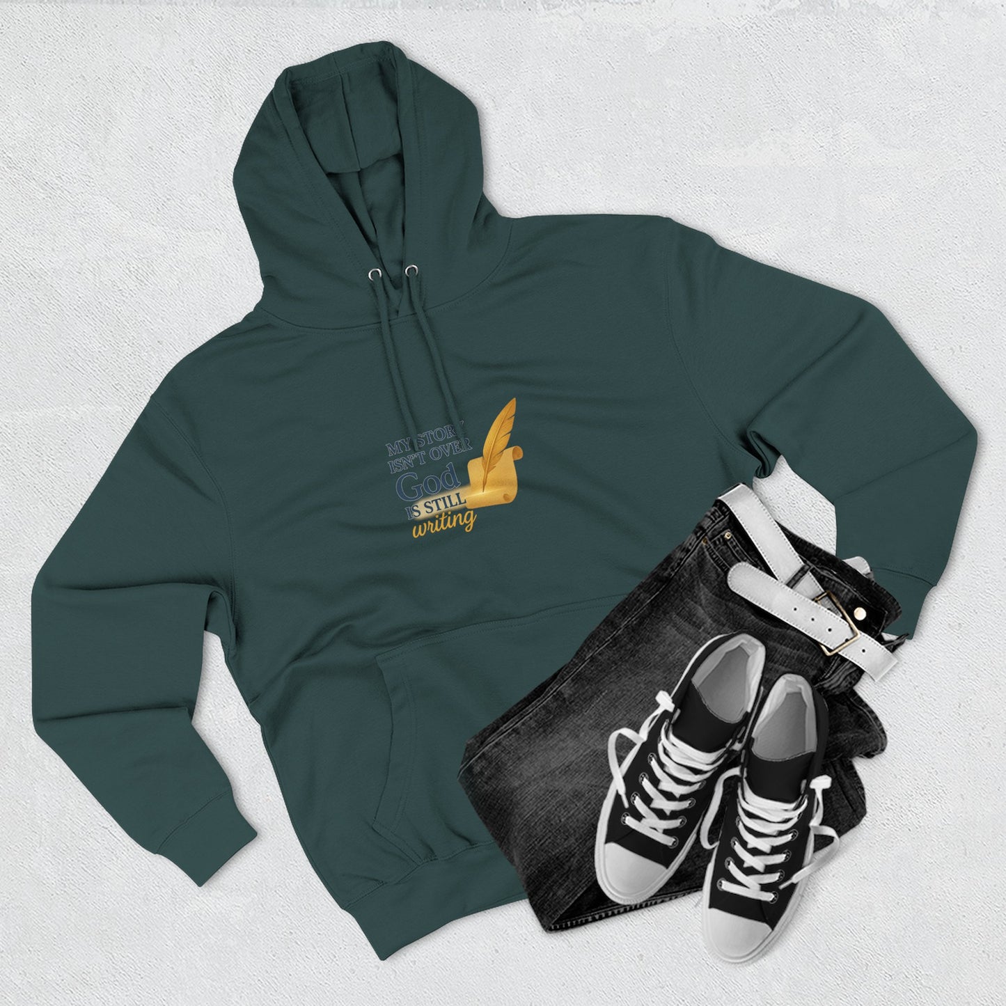 My Story Isn’t Over – Inspirational Faith Hoodie