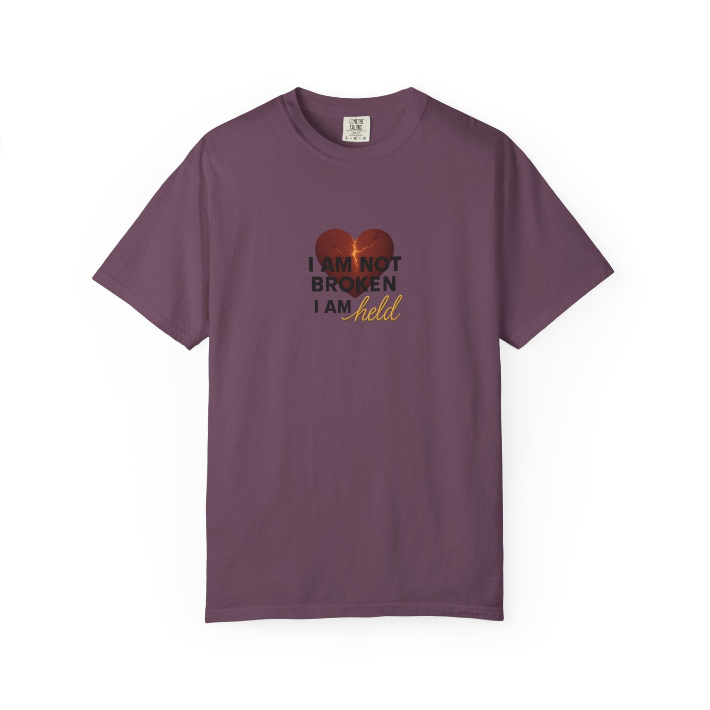 Heartfelt Garment-Dyed T-Shirt – Inspirational Unisex Tee for Comfort, Expression & Everyday Wear
