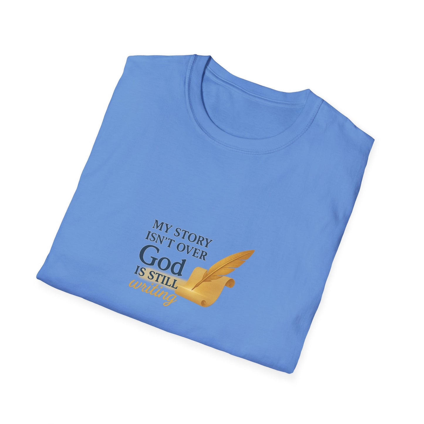 Faith-Inspired Unisex Softstyle T-Shirt – Motivational Everyday Tee for Comfort, Confidence & Purpose