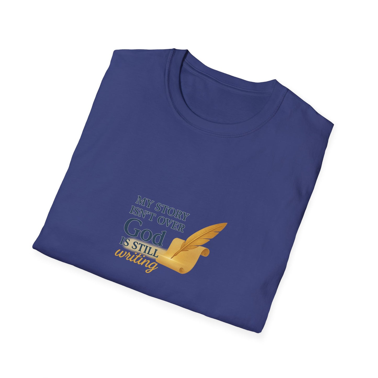 Faith-Inspired Unisex Softstyle T-Shirt – Motivational Everyday Tee for Comfort, Confidence & Purpose