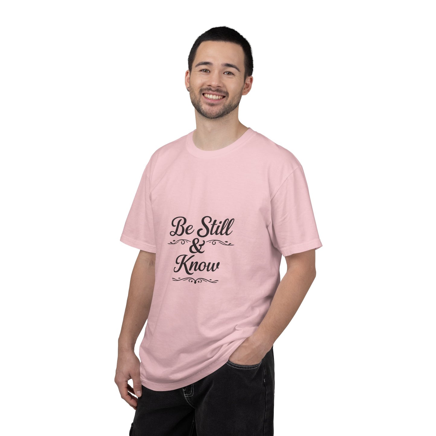 Be Still & Know T-Shirt — Inspirational Faith Graphic Tee