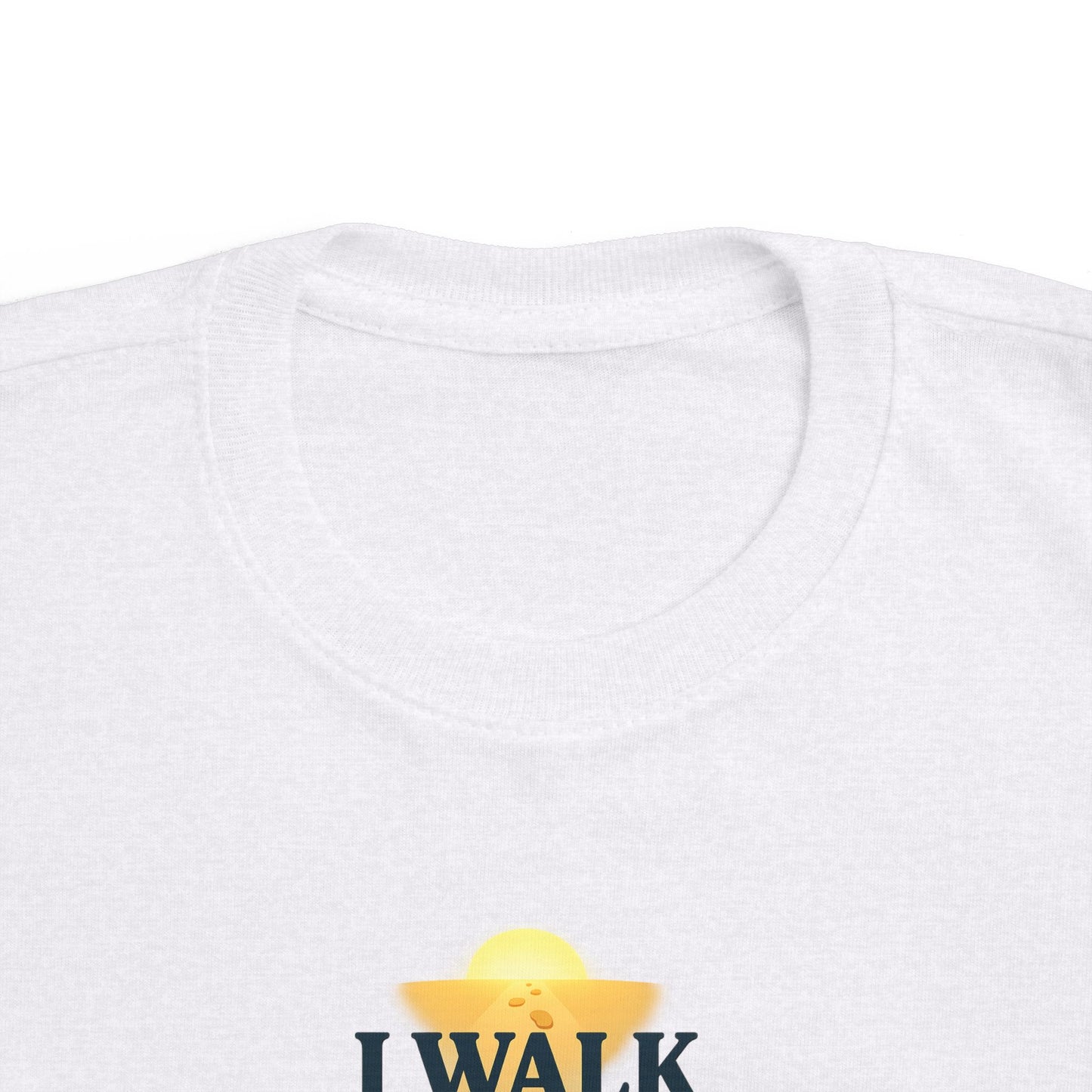 Toddler Tee — I Walk With God Never Alone
