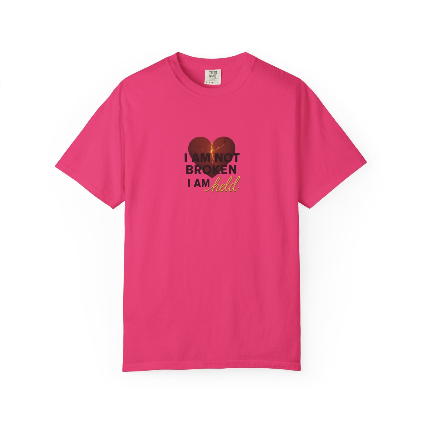 Heartfelt Garment-Dyed T-Shirt – Inspirational Unisex Tee for Comfort, Expression & Everyday Wear