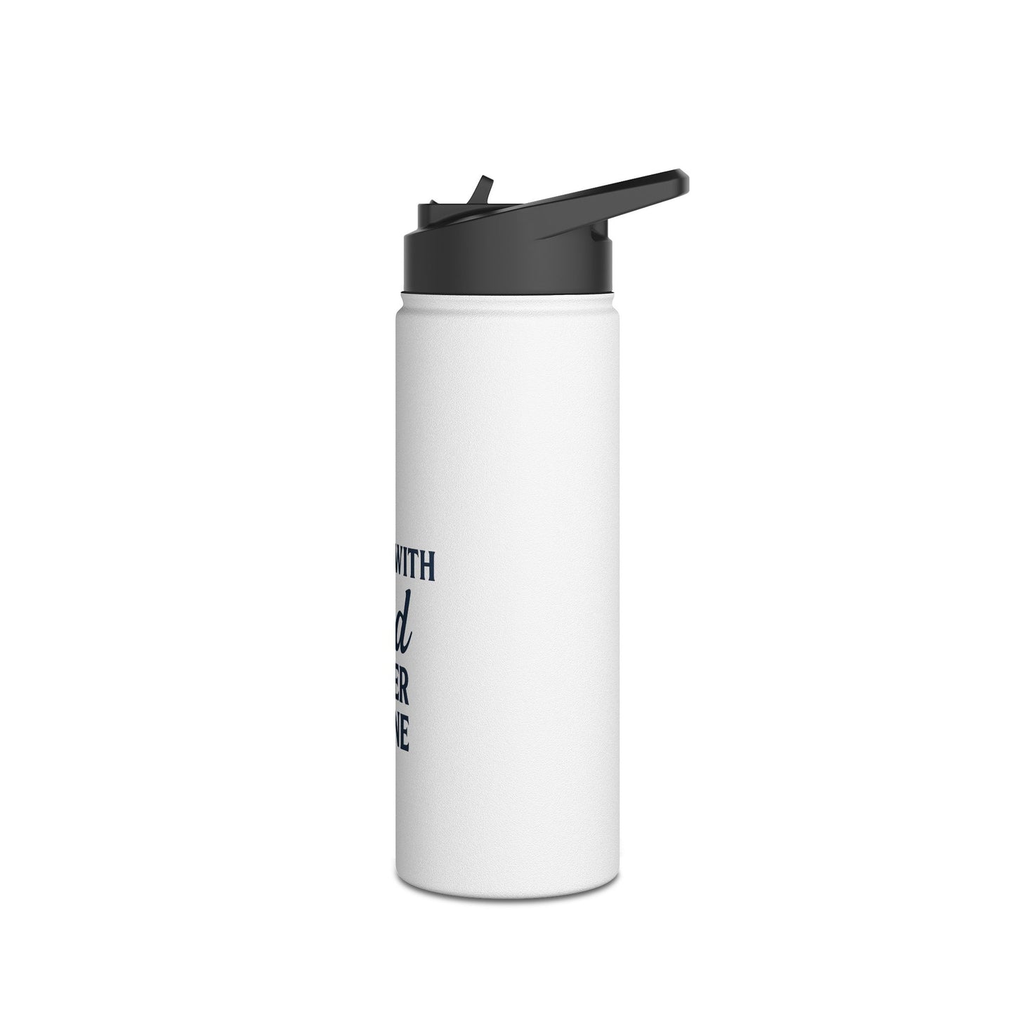 Faith-Inspired Stainless Steel Water Bottle (24oz)
