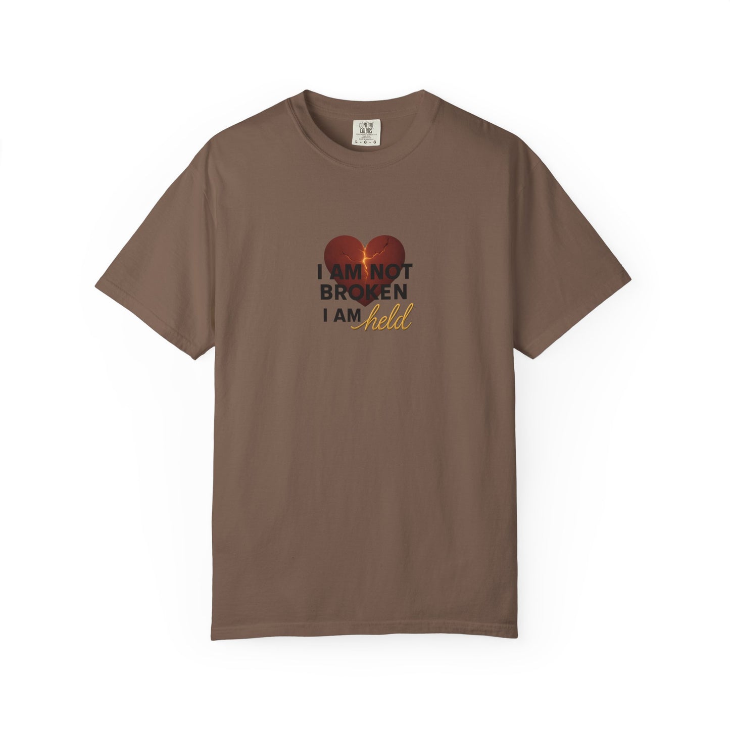 Heartfelt Garment-Dyed T-Shirt – Inspirational Unisex Tee for Comfort, Expression & Everyday Wear