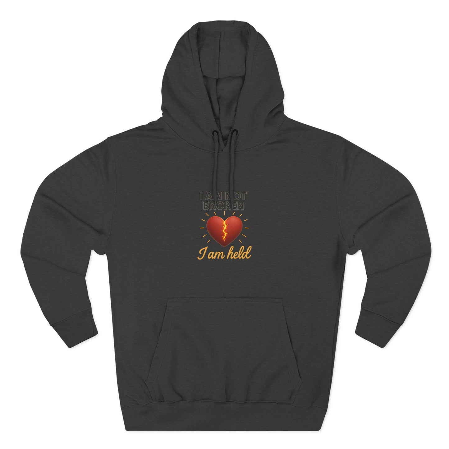 I Am Not Broken – Inspirational Hoodie for Strength, Healing & Self-Love