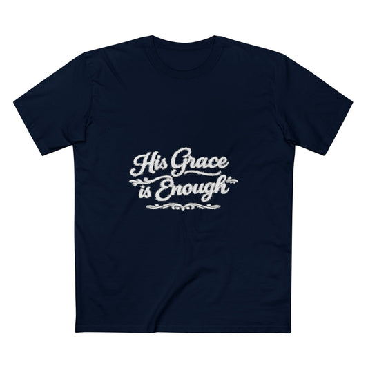 His Grace Is Enough T-Shirt — Christian Faith Inspirational T-shirt