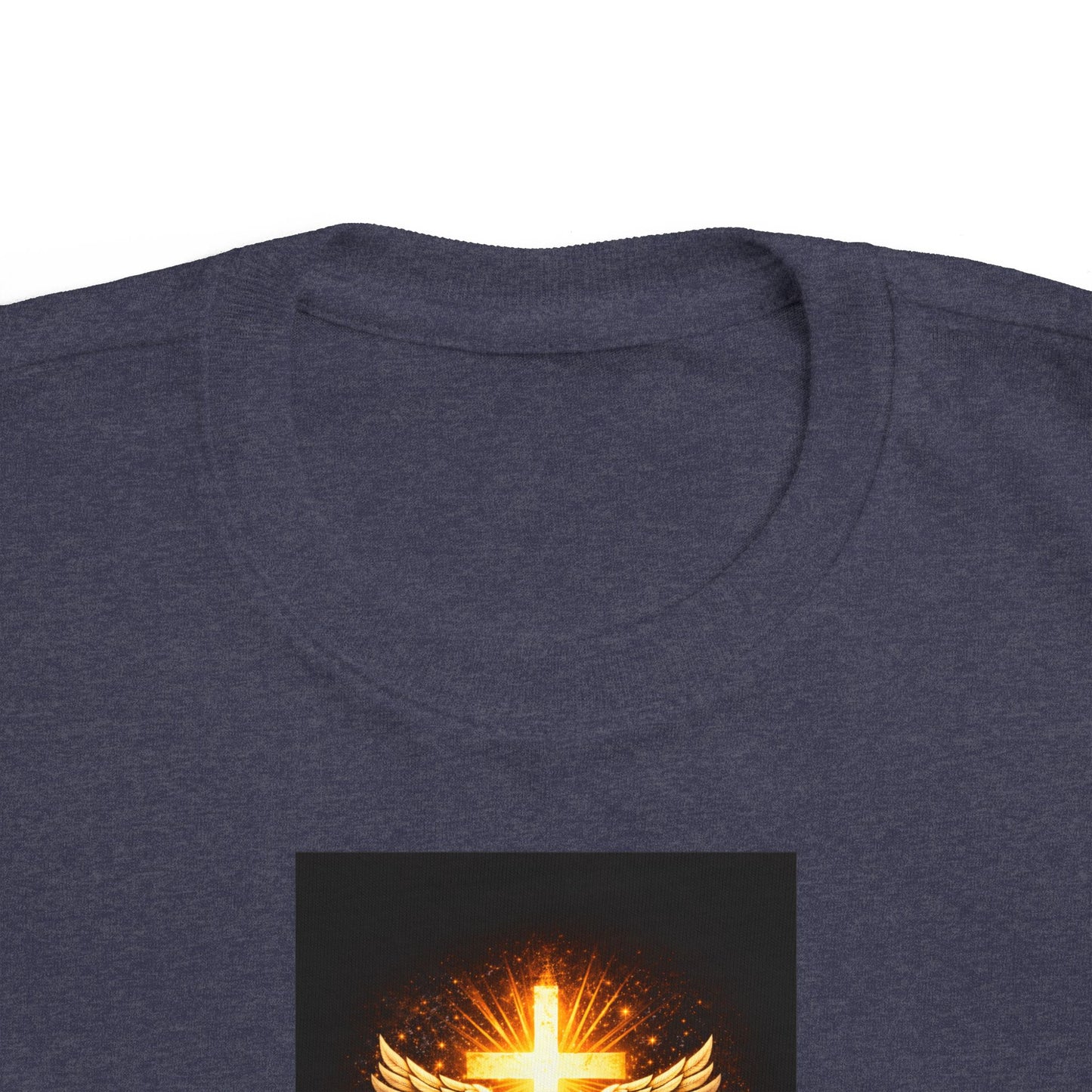Toddler T‑Shirt — Jesus Saves, Flame Dove Christian Tee