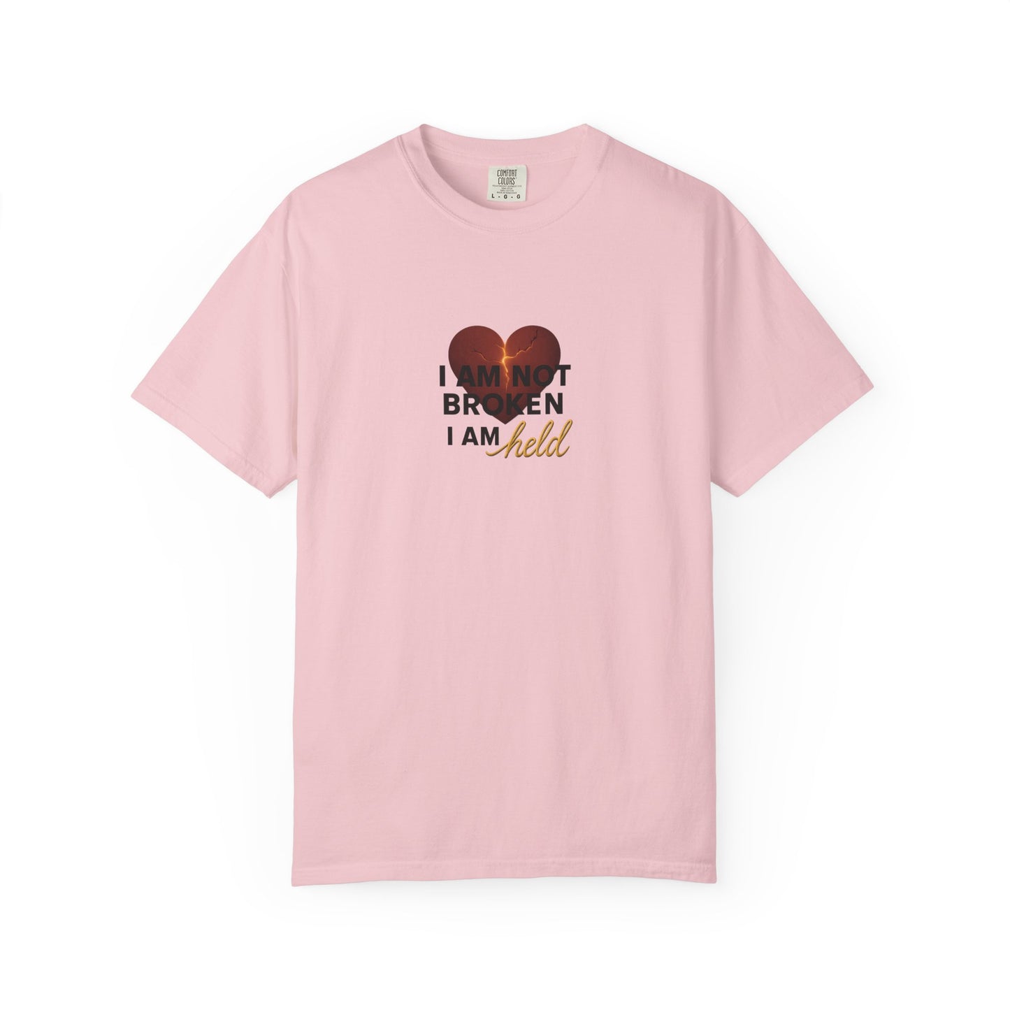 Heartfelt Garment-Dyed T-Shirt – Inspirational Unisex Tee for Comfort, Expression & Everyday Wear